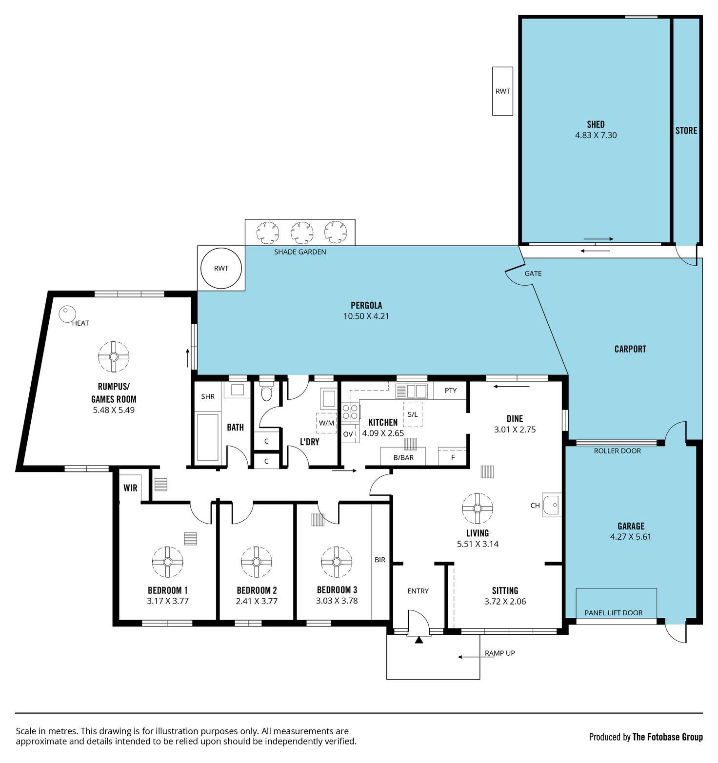 Floorplan of Homely house listing, 39 Ackland Avenue, Christies Beach SA 5165