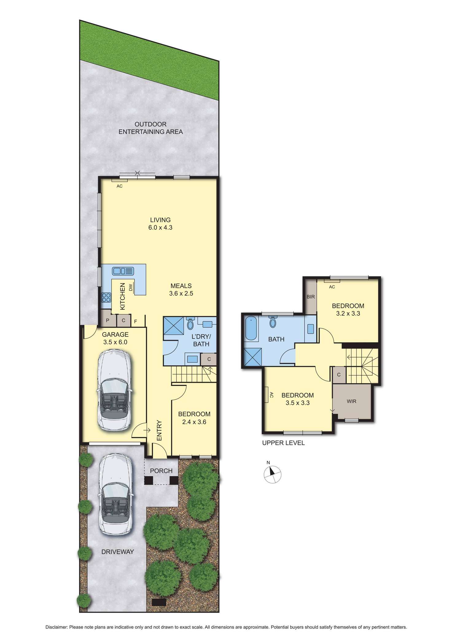 Floorplan of Homely townhouse listing, 38B Crookston Road, Reservoir VIC 3073