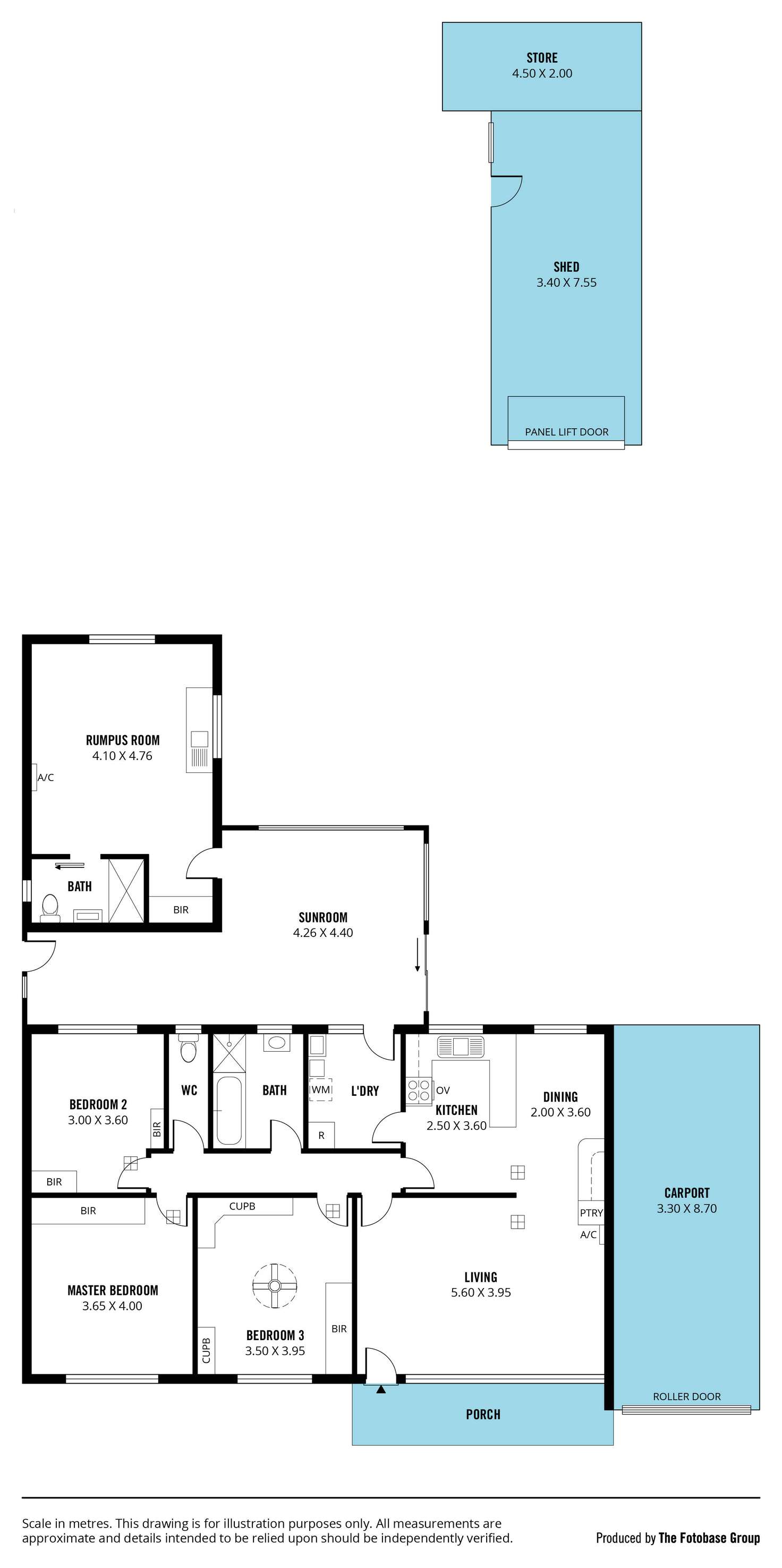 Floorplan of Homely house listing, 43 Laurence Street, South Plympton SA 5038