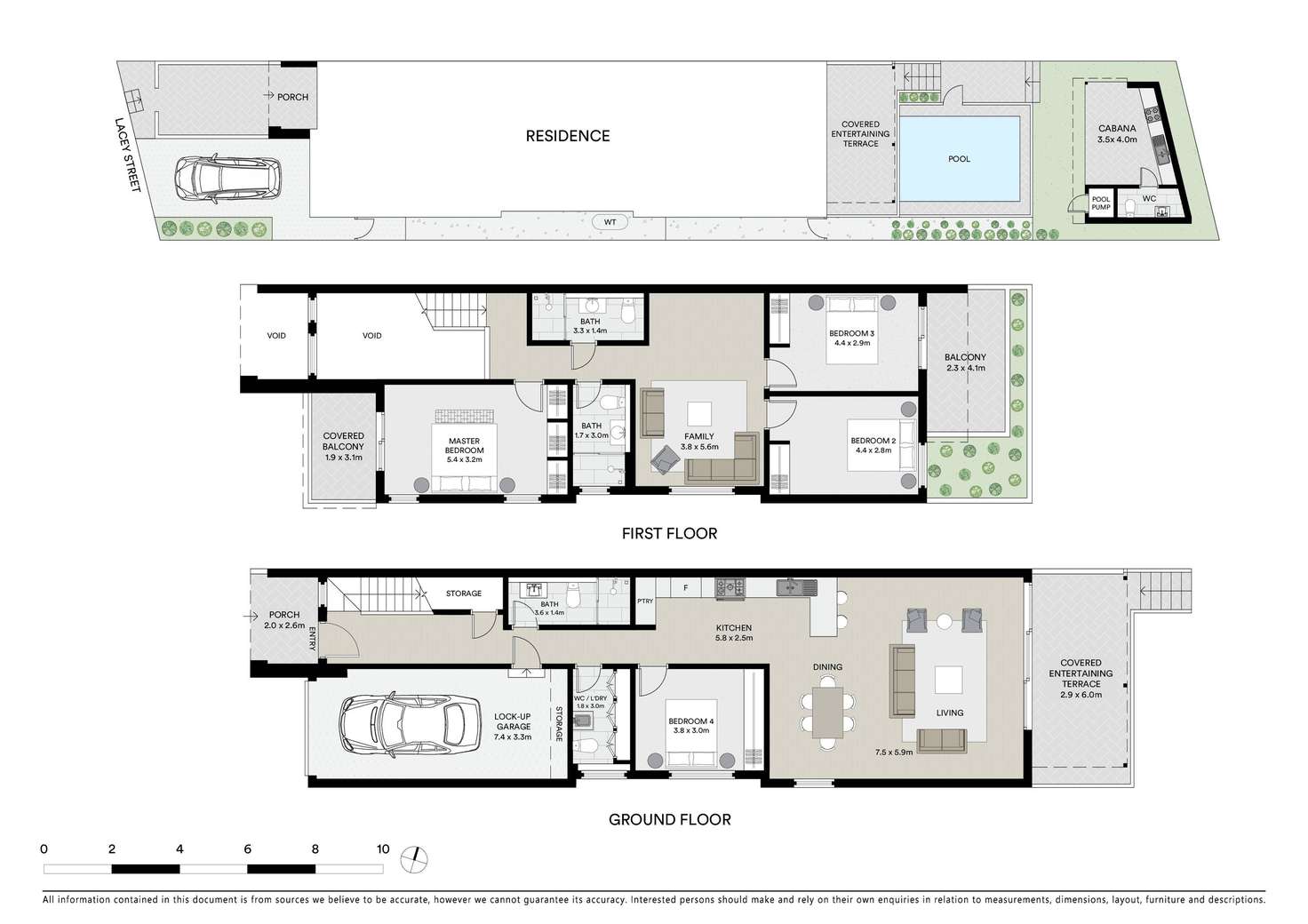 Floorplan of Homely semiDetached listing, 62 Lacey Street, Kogarah Bay NSW 2217