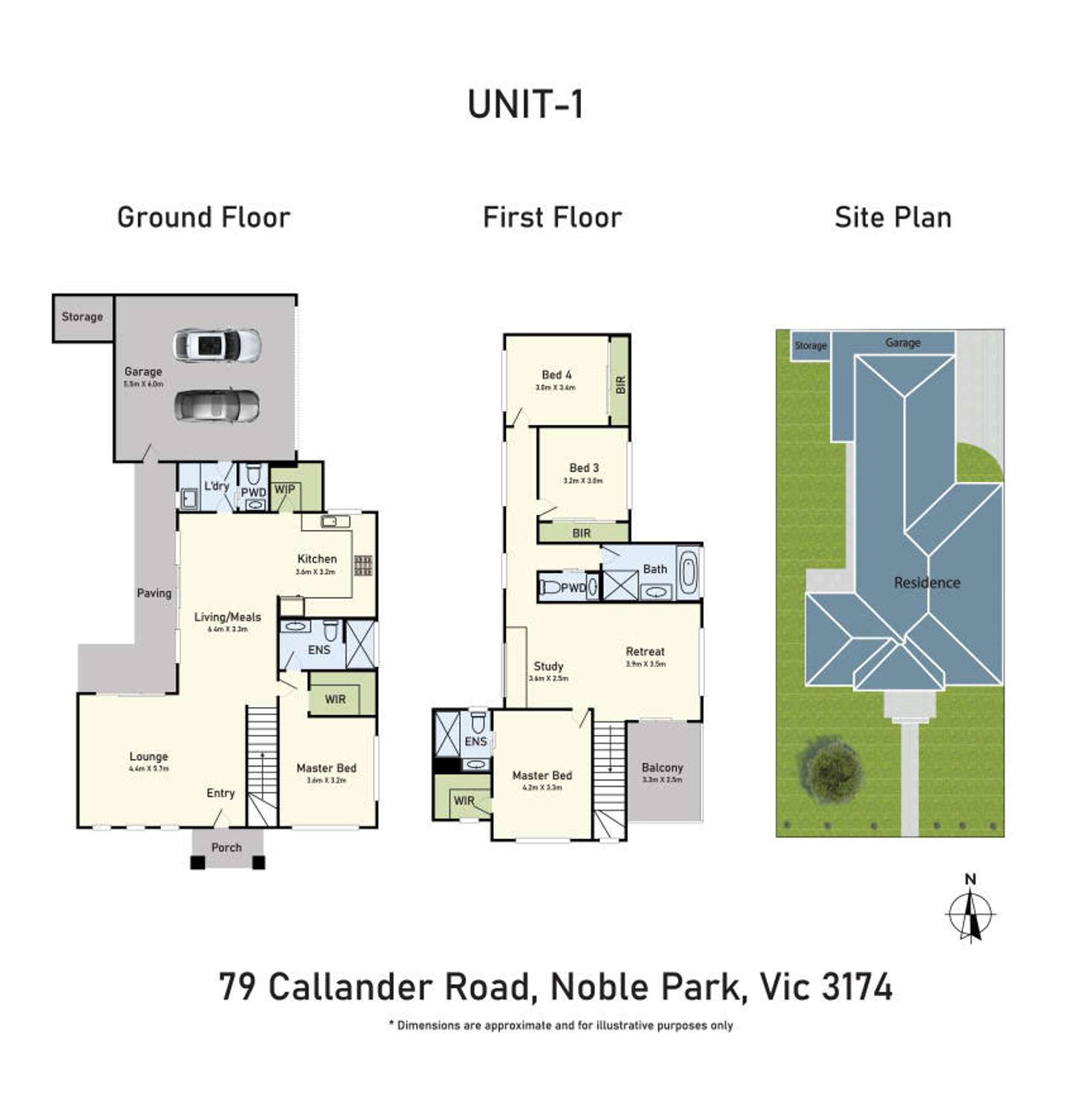 Floorplan of Homely house listing, 79 Callander Road, Noble Park VIC 3174