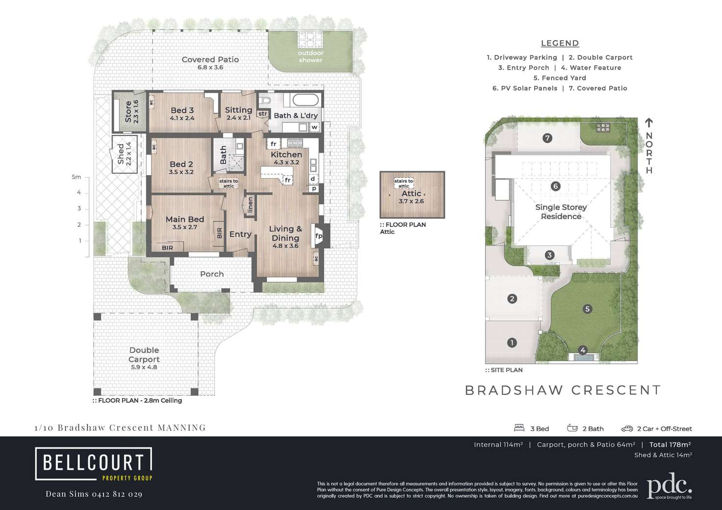 Floorplan of Homely house listing, 10 Bradshaw Crescent, Manning WA 6152