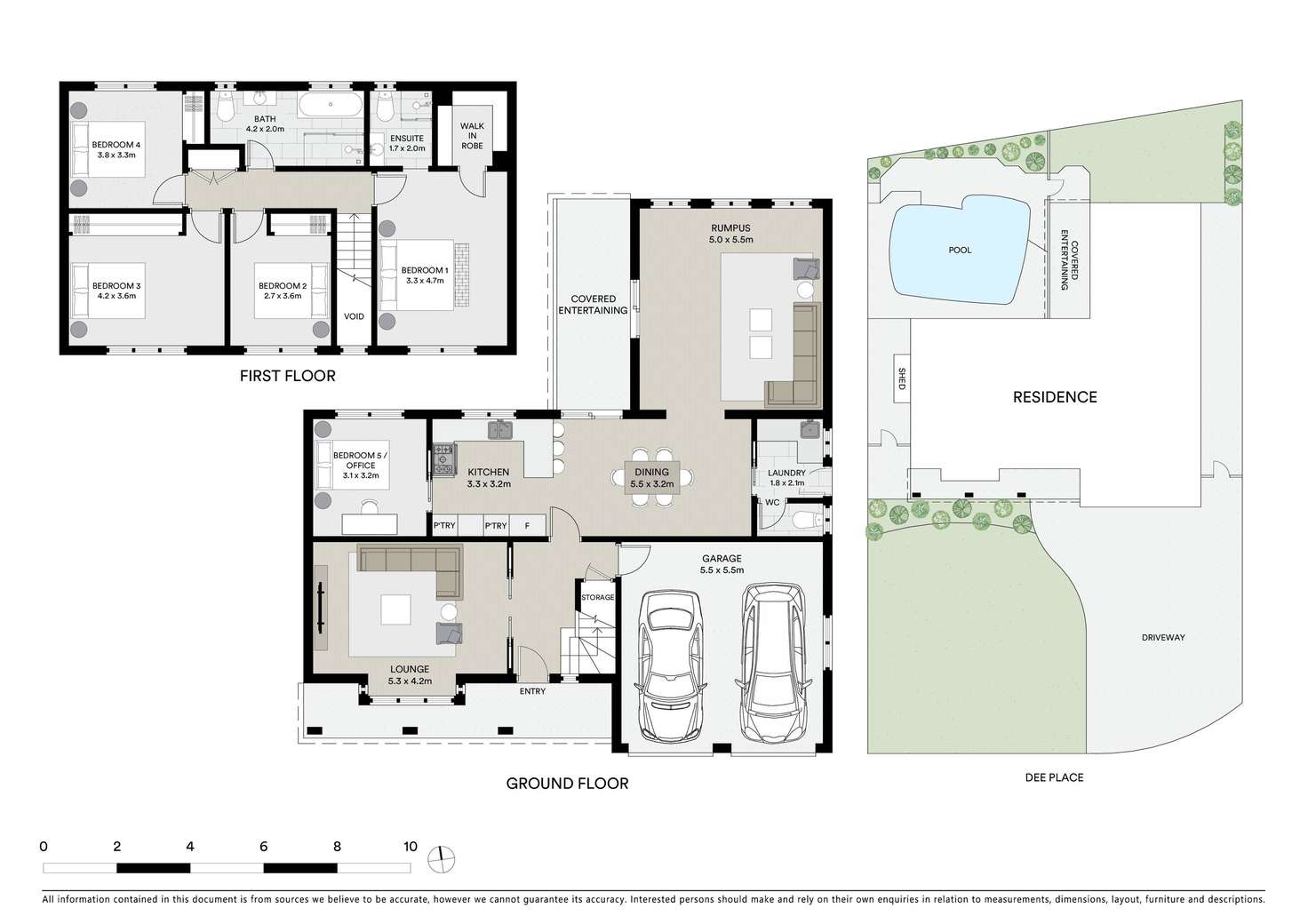 Floorplan of Homely house listing, 3 Dee Place, Prospect NSW 2148
