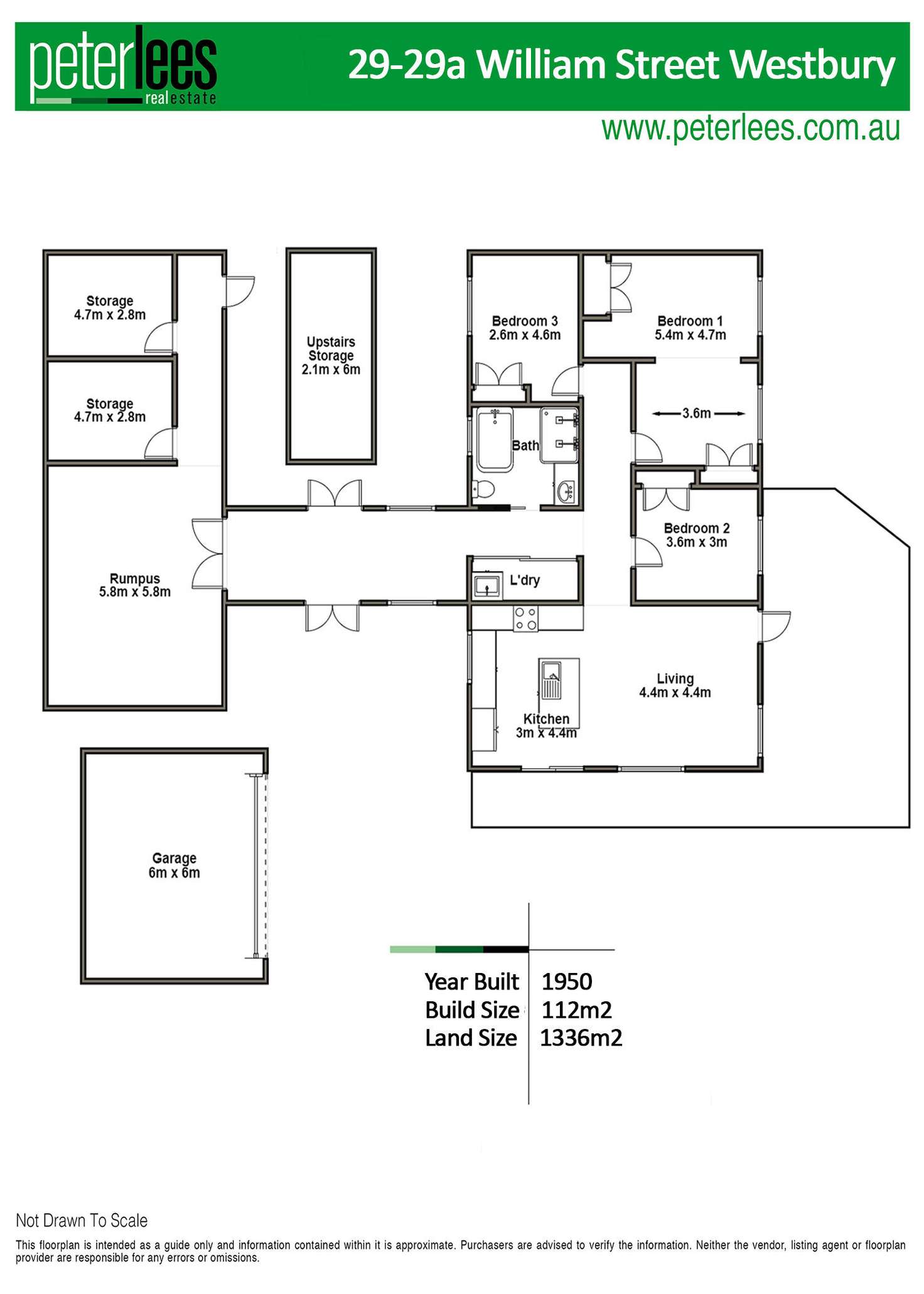 Floorplan of Homely house listing, 29-29a William Street, Westbury TAS 7303