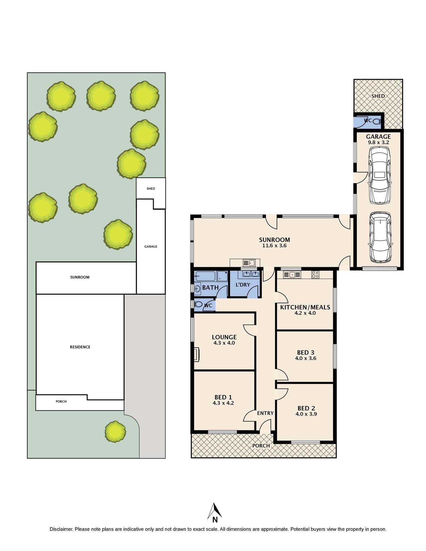 Floorplan of Homely house listing, 16 Merrilands Road, Reservoir VIC 3073