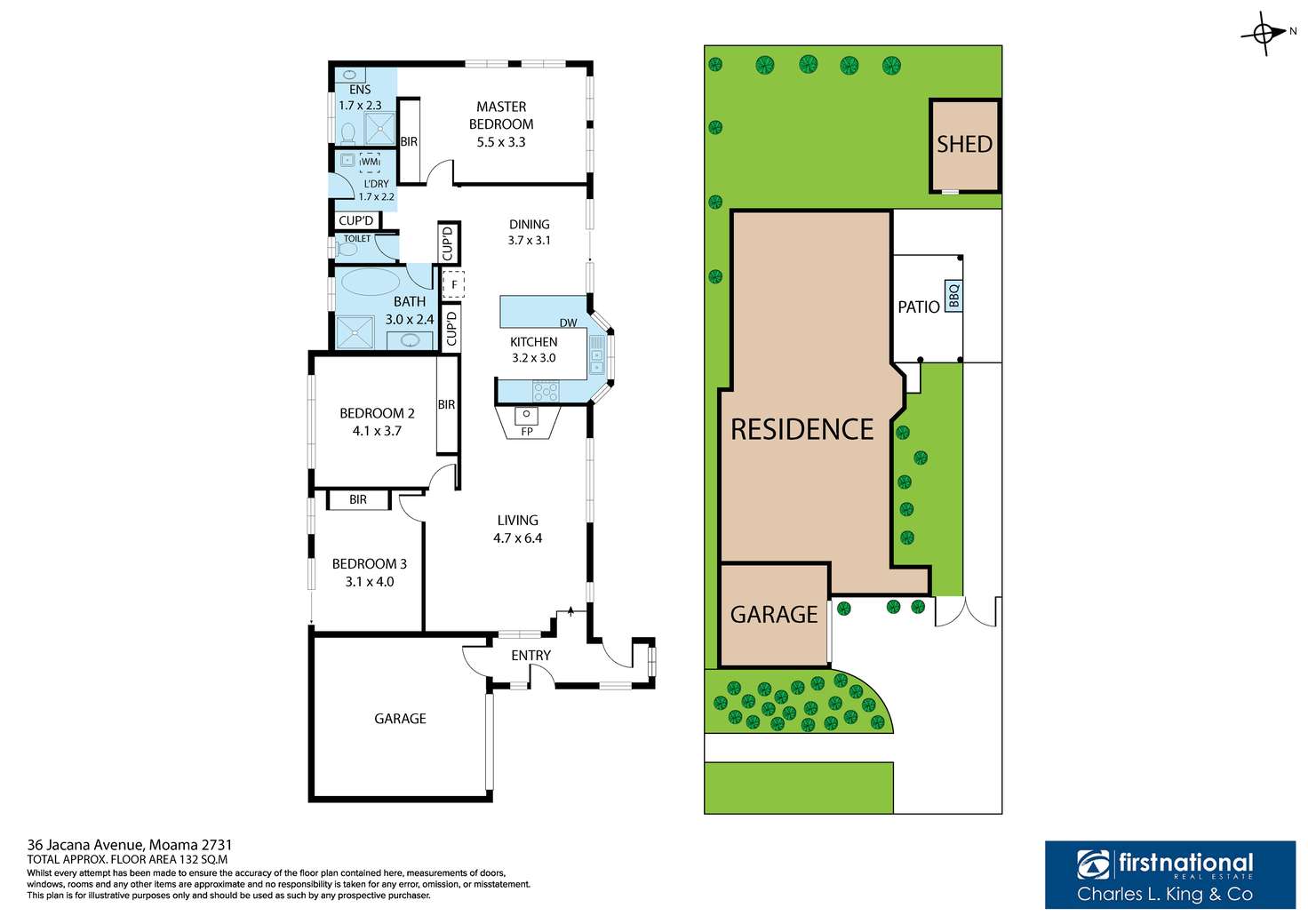 Floorplan of Homely house listing, 36 Jacana Avenue, Moama NSW 2731
