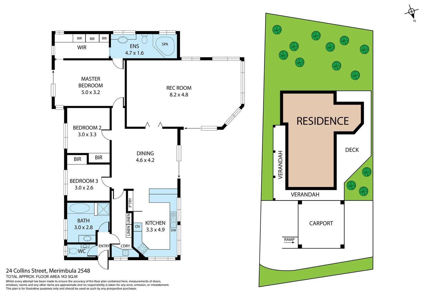 Floorplan of Homely house listing, 24 Collins Street, Merimbula NSW 2548