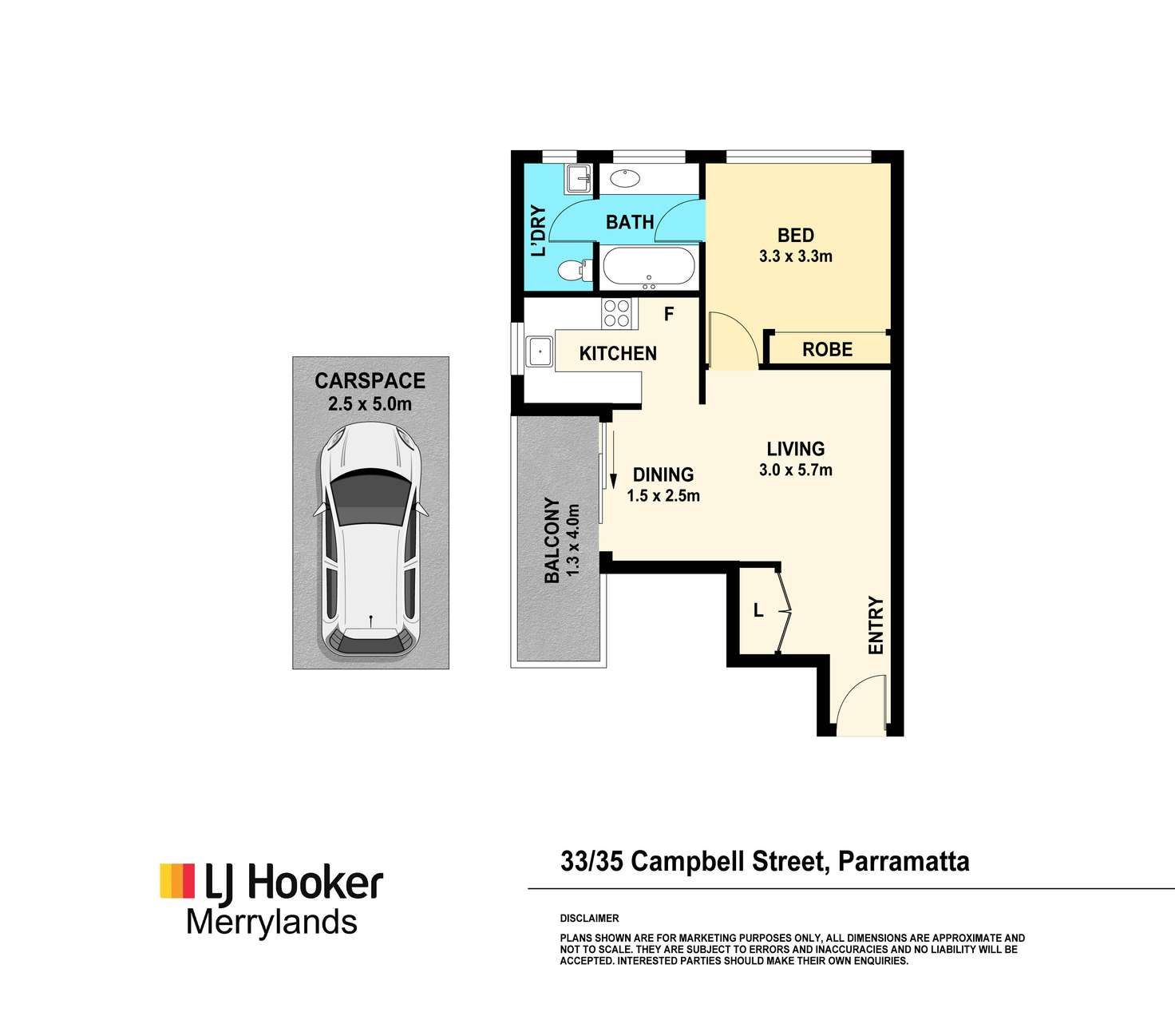 Floorplan of Homely unit listing, 33/35 Campbell Street, Parramatta NSW 2150