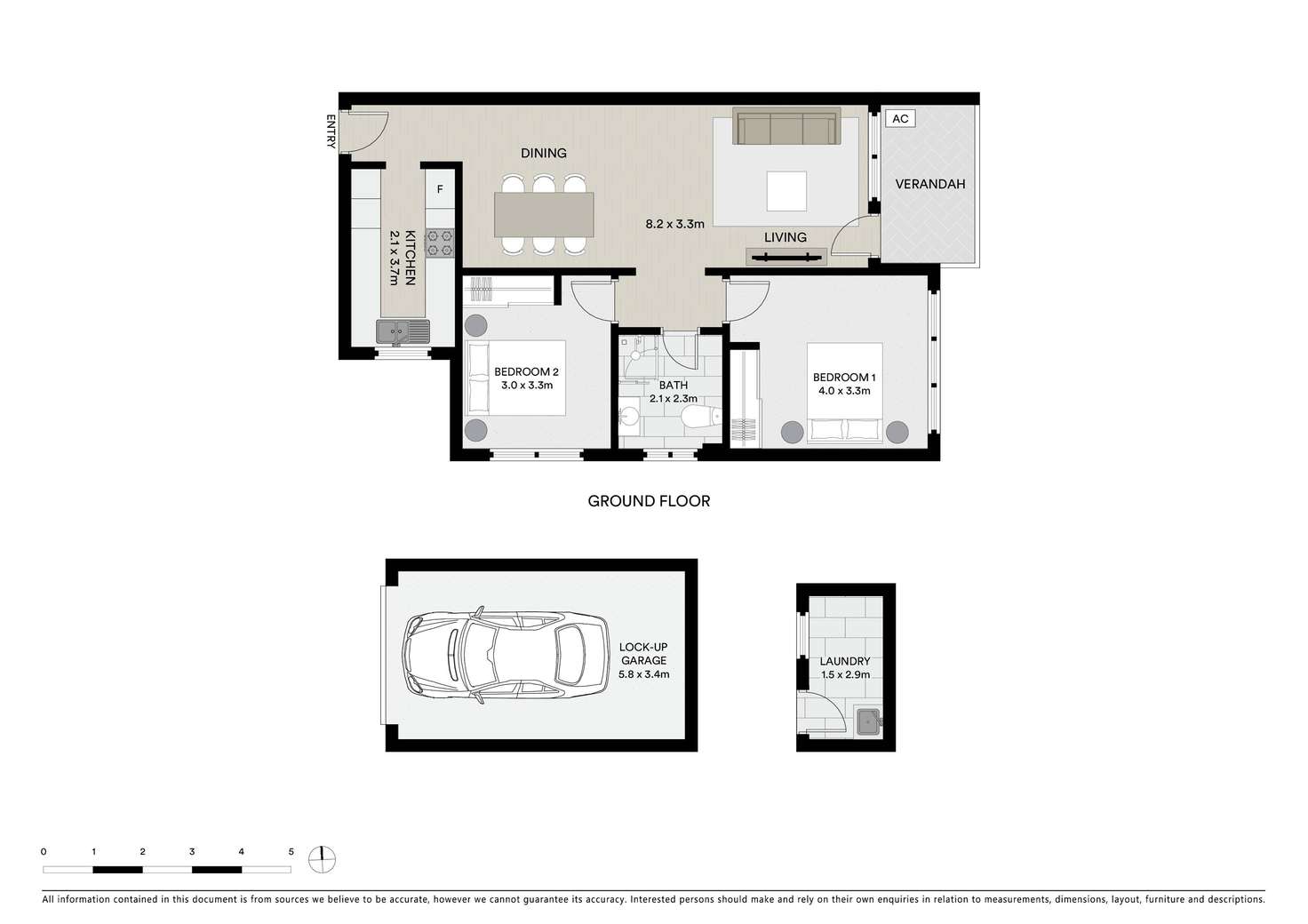 Floorplan of Homely apartment listing, 2/115 Alfred Street, Sans Souci NSW 2219