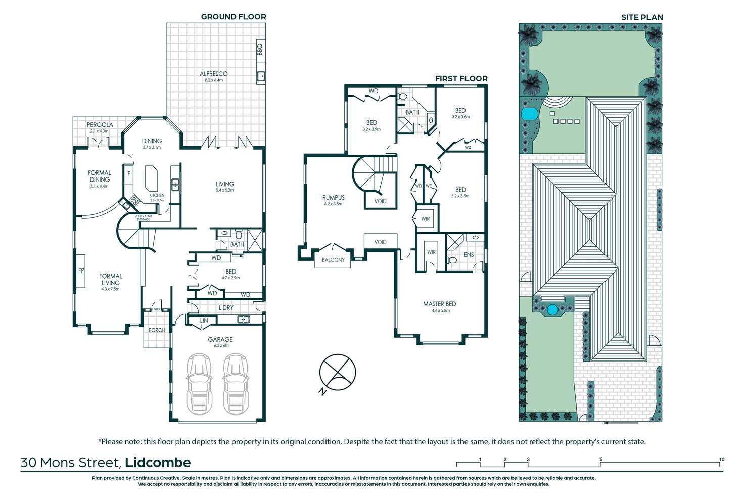 Floorplan of Homely house listing, 30 Mons Street, Lidcombe NSW 2141