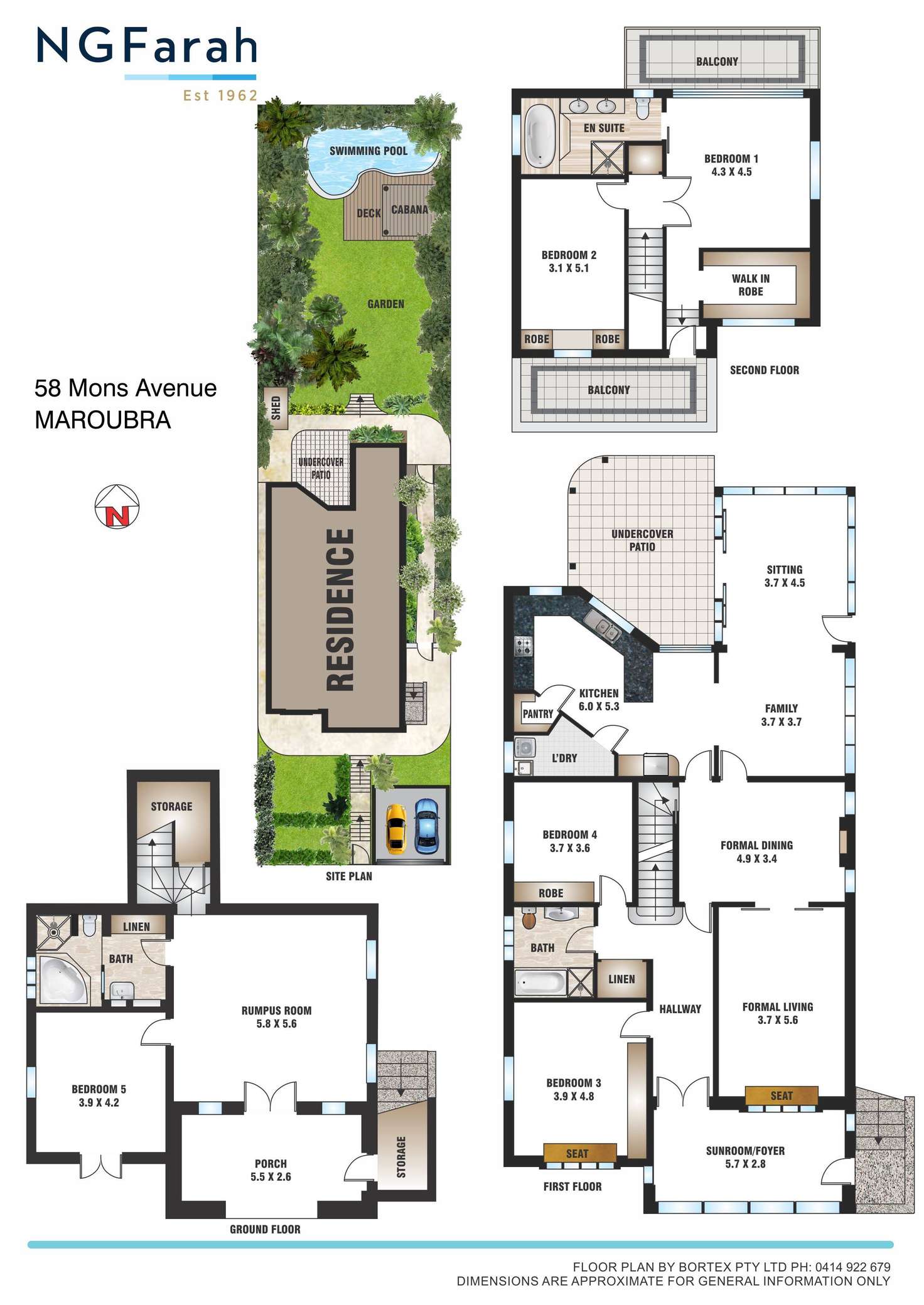 Floorplan of Homely house listing, 58 Mons Avenue, Maroubra NSW 2035