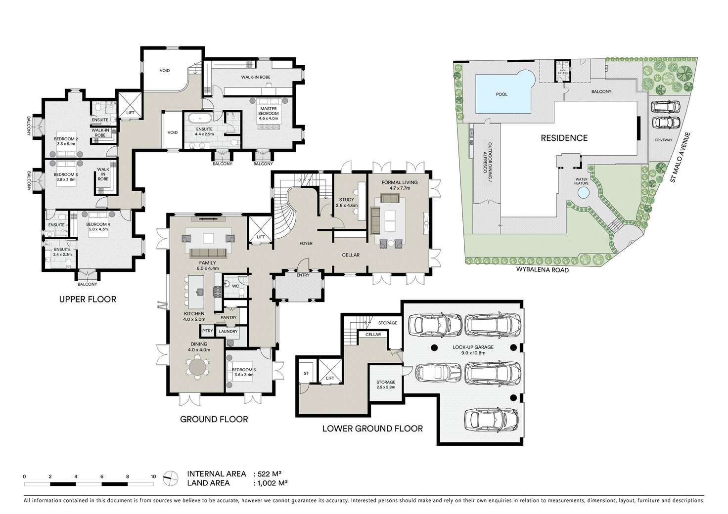 Floorplan of Homely house listing, 1 St Malo Avenue, Hunters Hill NSW 2110