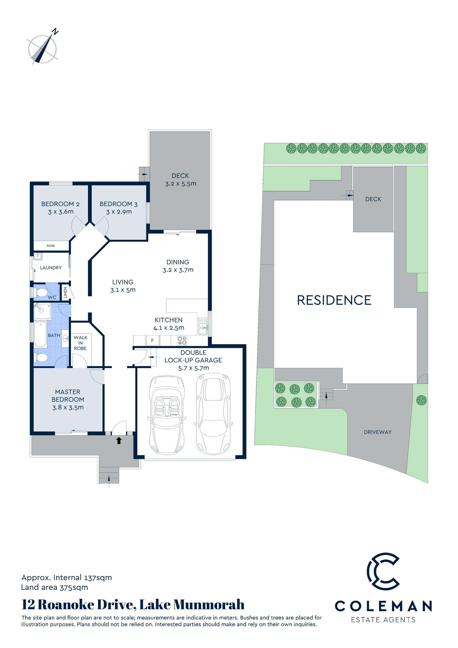 Floorplan of Homely house listing, 12 Roanoke Drive, Lake Munmorah NSW 2259