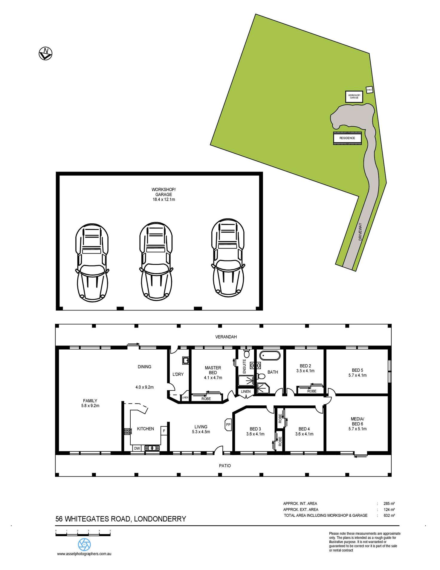 Floorplan of Homely acreageSemiRural listing, 56 Whitegates Road, Londonderry NSW 2753
