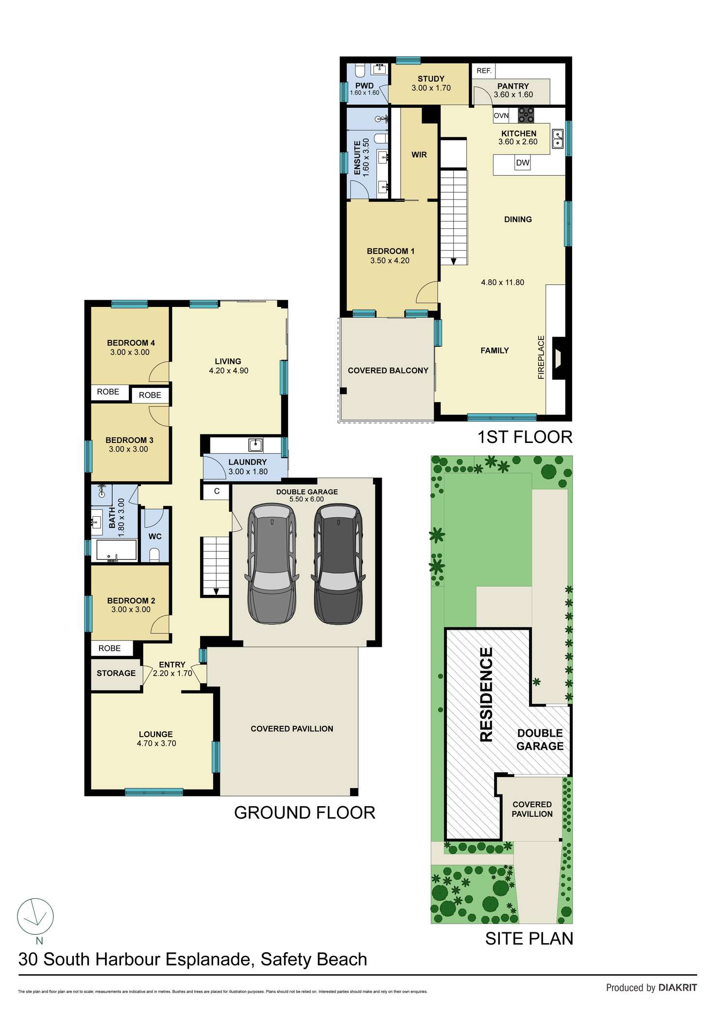 Floorplan of Homely house listing, 30 South Harbour Esplanade, Safety Beach VIC 3936