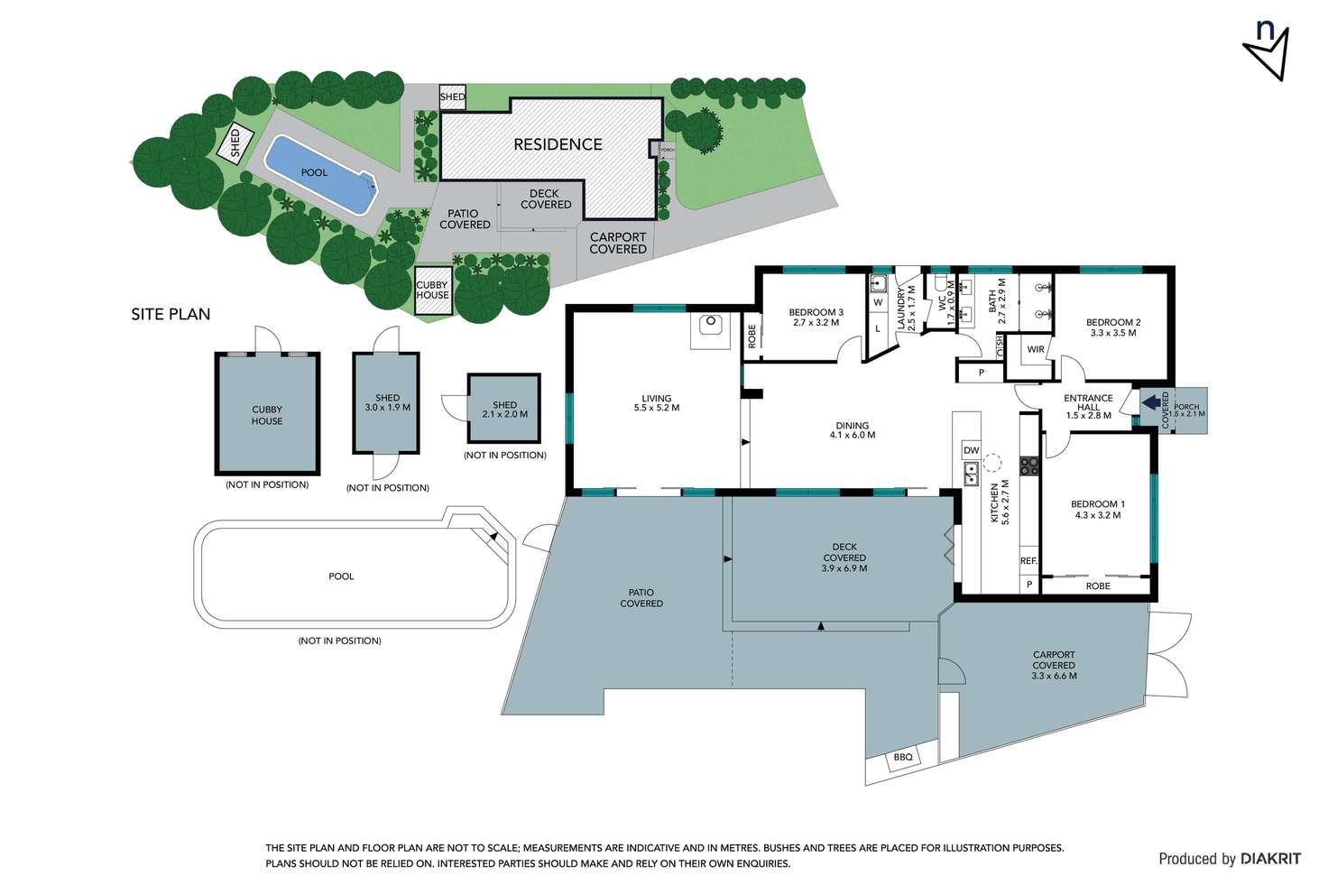 Floorplan of Homely house listing, 3 Burridge Close, Mill Park VIC 3082