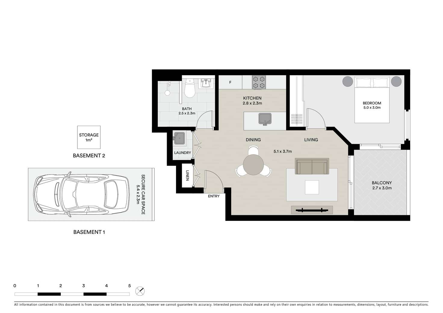 Floorplan of Homely apartment listing, 503C/1 Hamilton Crescent, Ryde NSW 2112