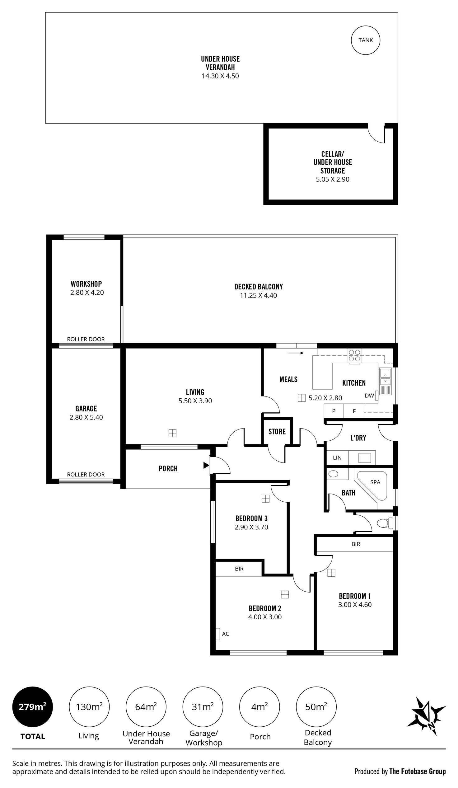 Floorplan of Homely house listing, 23 Murrell Road, Para Hills SA 5096