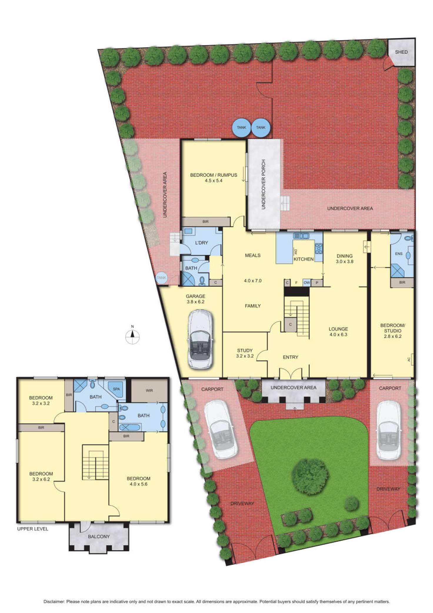 Floorplan of Homely house listing, 6 Italle Court, Wheelers Hill VIC 3150