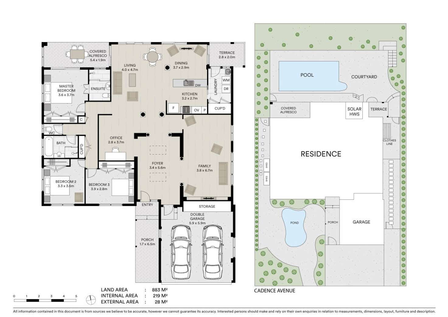 Floorplan of Homely house listing, 6 Cadence Avenue, Mermaid Waters QLD 4218