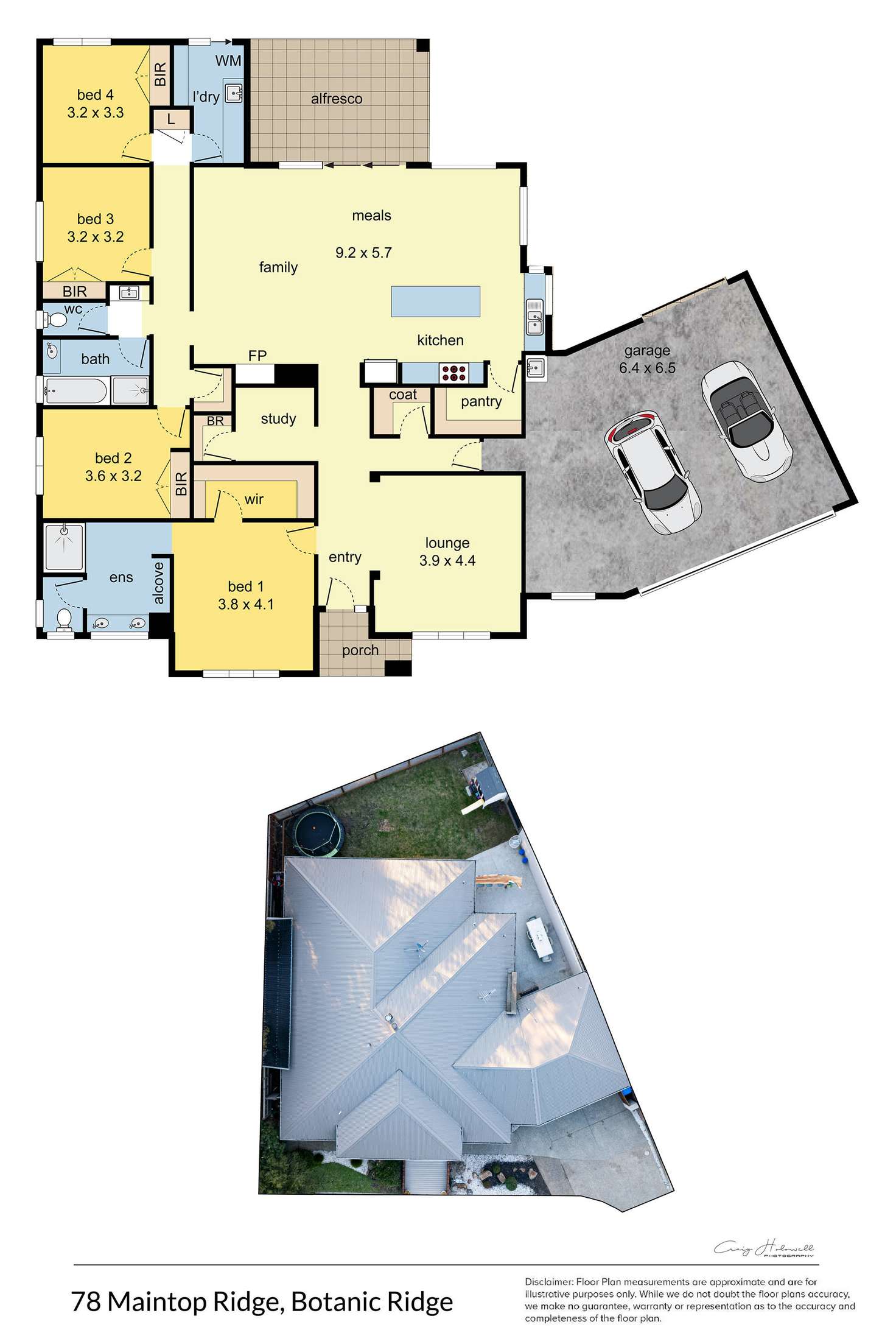 Floorplan of Homely house listing, 78 Maintop Ridge, Botanic Ridge VIC 3977