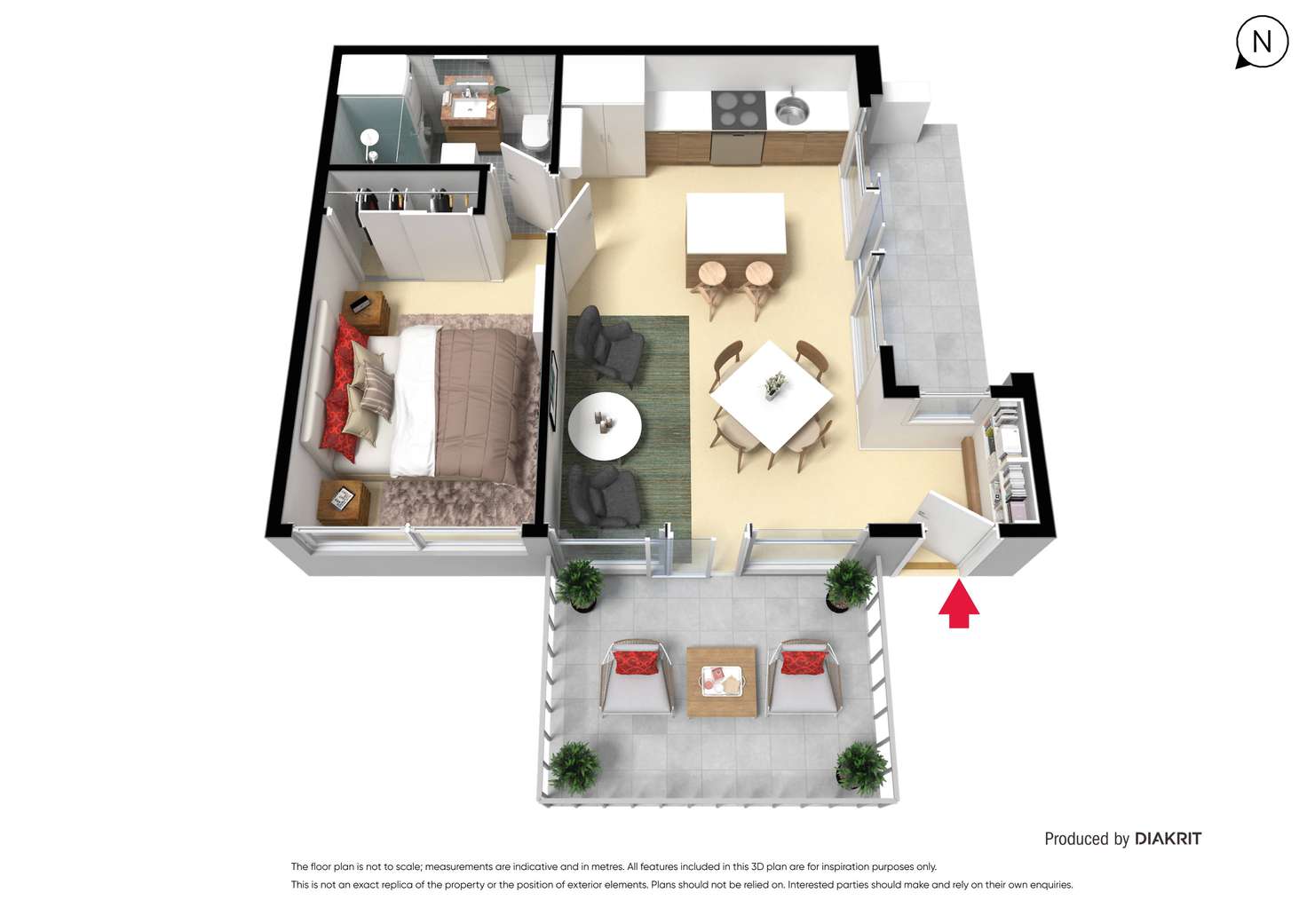 Floorplan of Homely unit listing, 10/22 Abbott Street, Sandringham VIC 3191