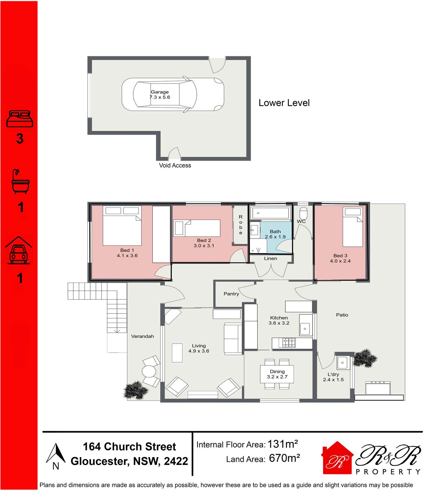 Floorplan of Homely house listing, 164 Church Street, Gloucester NSW 2422