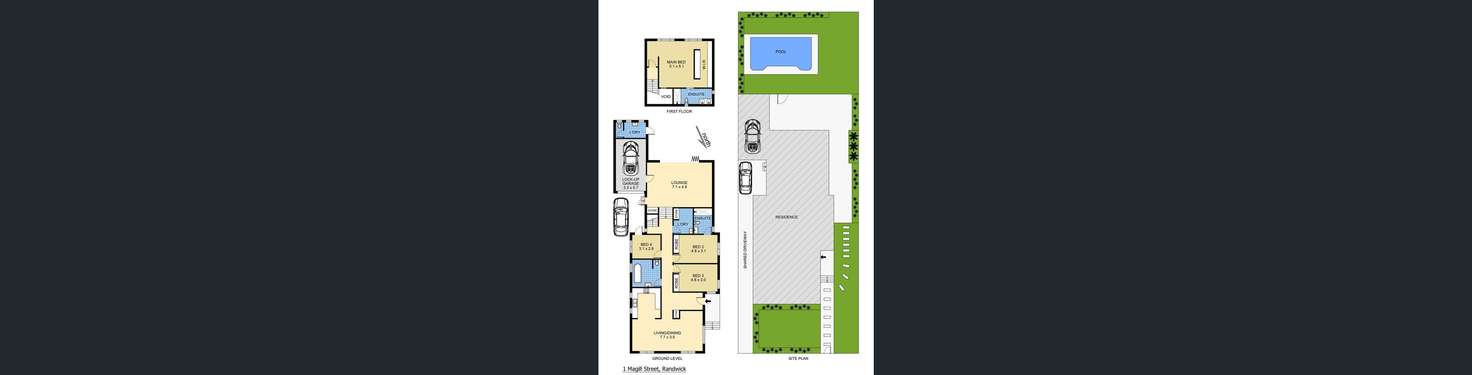 Floorplan of Homely house listing, 1 Magill Street, Randwick NSW 2031