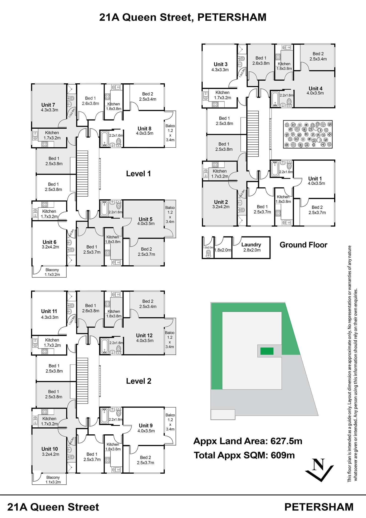 Floorplan of Homely blockOfUnits listing, 50 Fort Street, Petersham NSW 2049