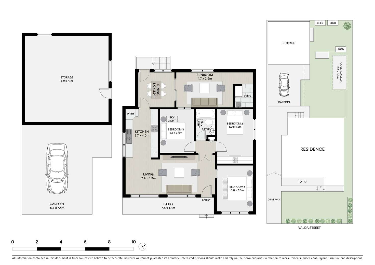 Floorplan of Homely house listing, 74 Valda Street, Blacktown NSW 2148