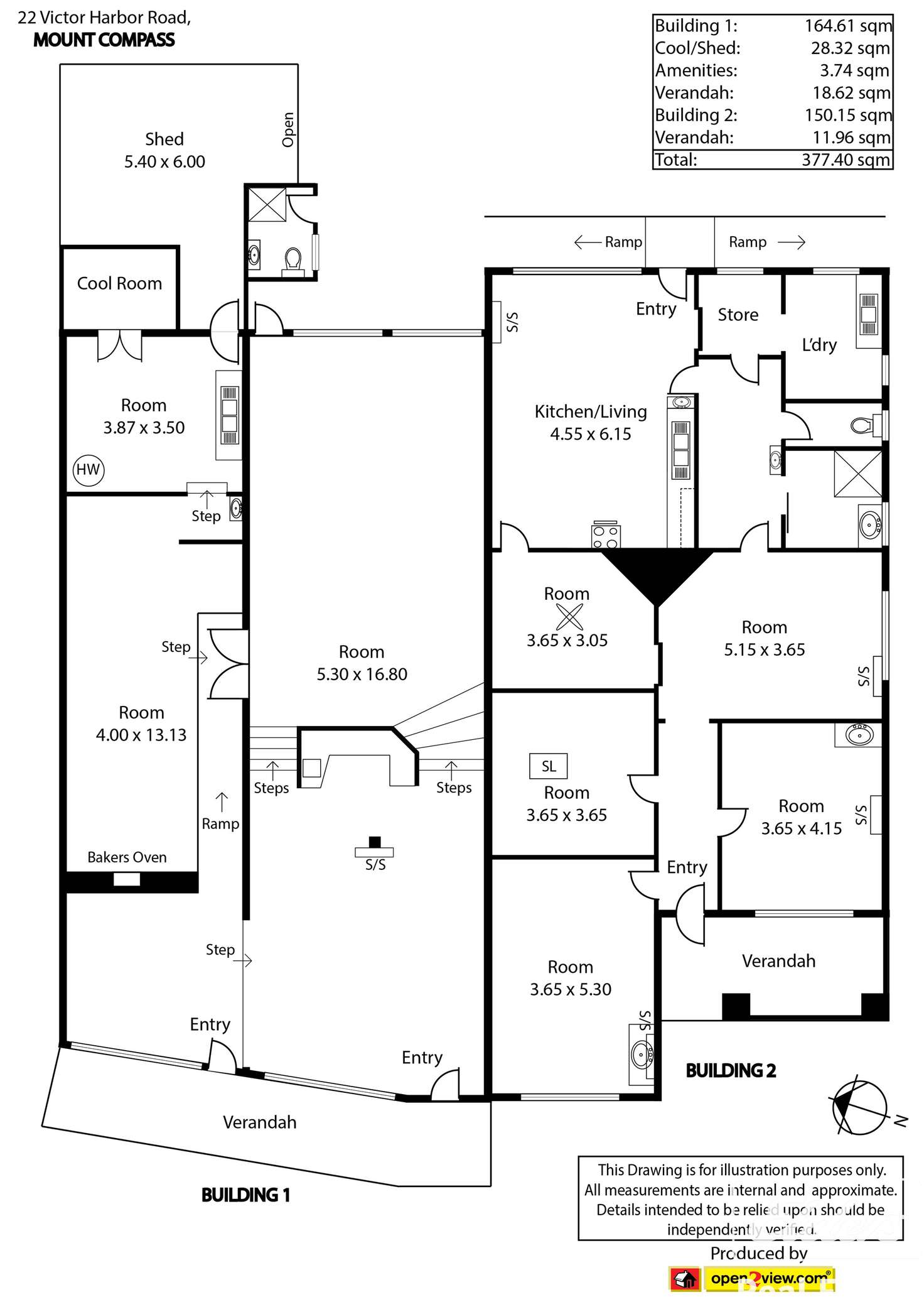 Floorplan of Homely unit listing, 22 Victor Harbor Road, Mount Compass SA 5210