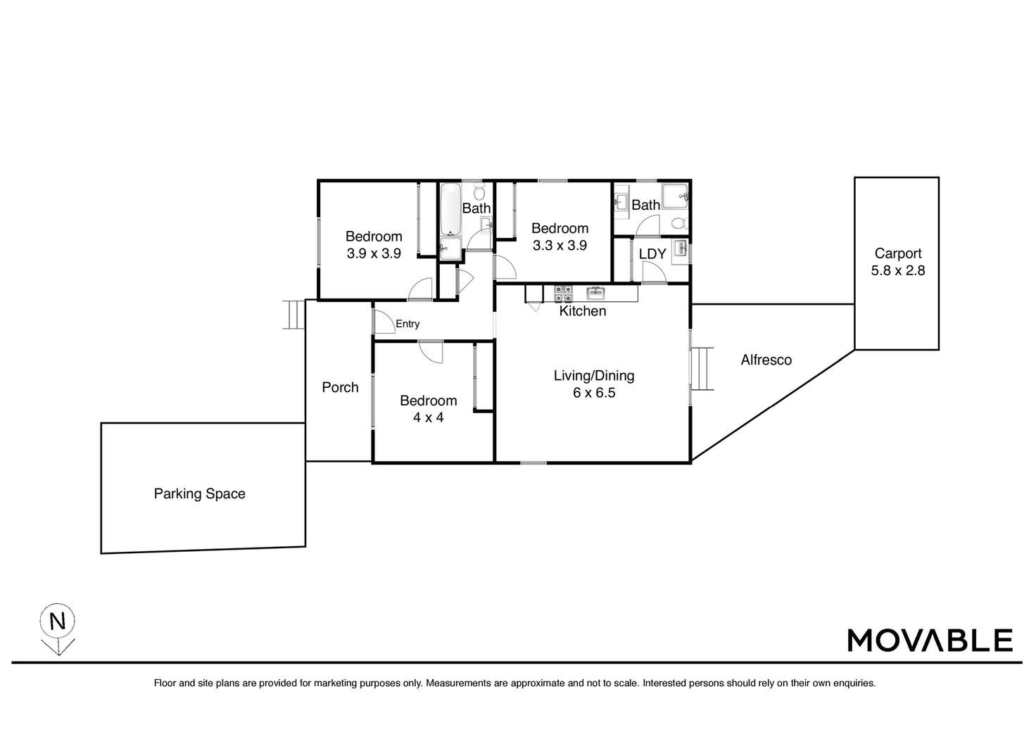 Floorplan of Homely house listing, 2 Douglas Street, Wallsend NSW 2287