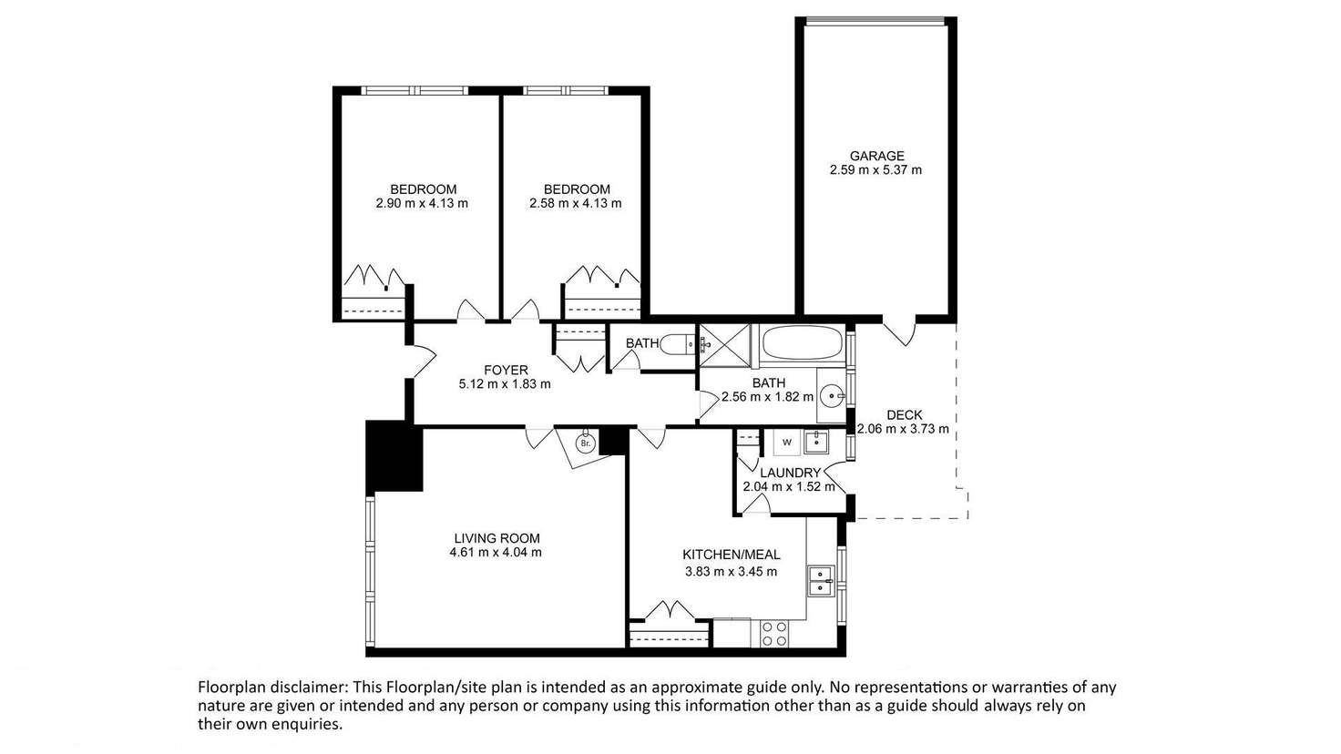 Floorplan of Homely unit listing, 4/25 Grange Road, Caulfield East VIC 3145