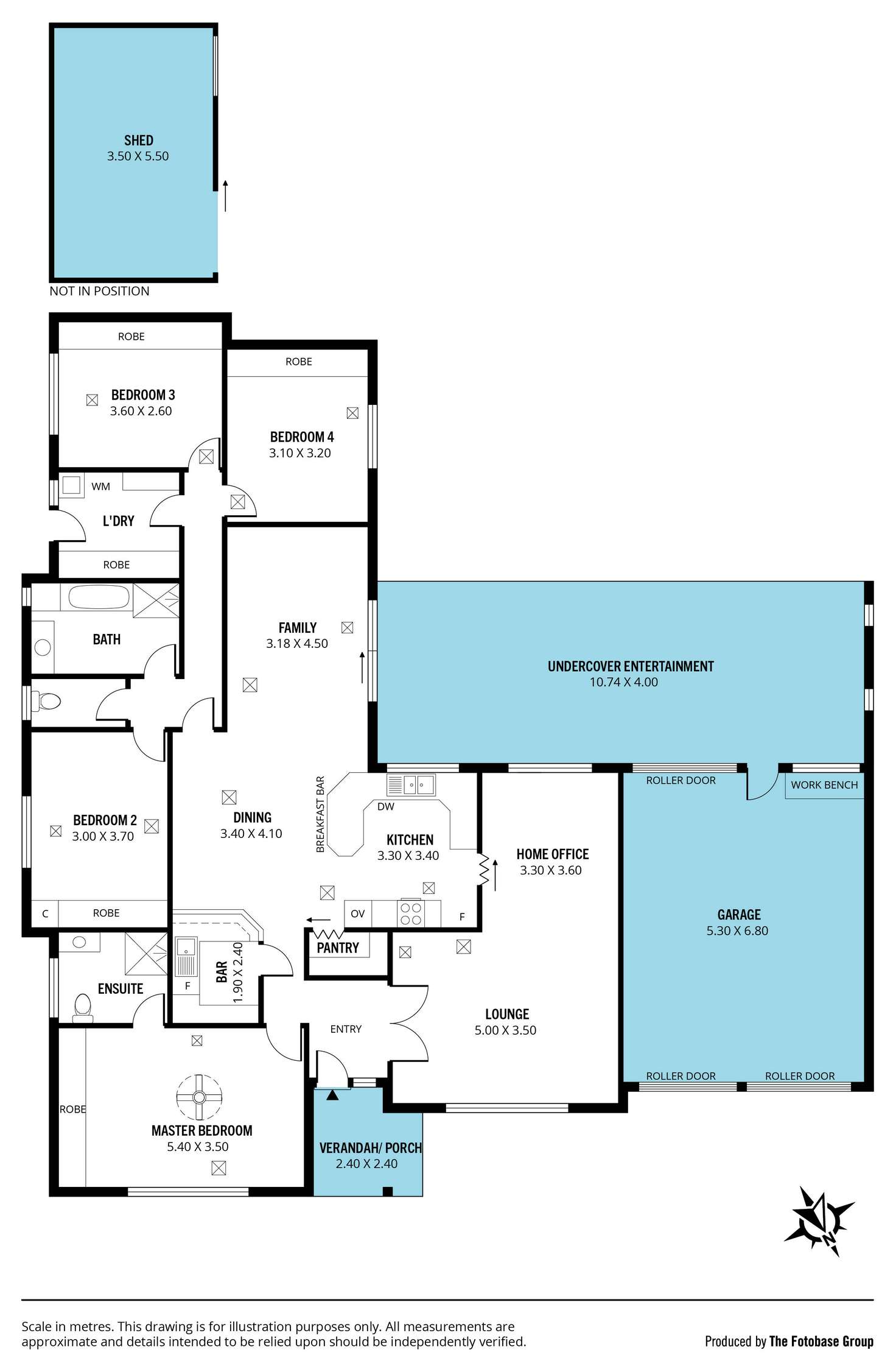 Floorplan of Homely house listing, 58 Oakridge Road, Aberfoyle Park SA 5159