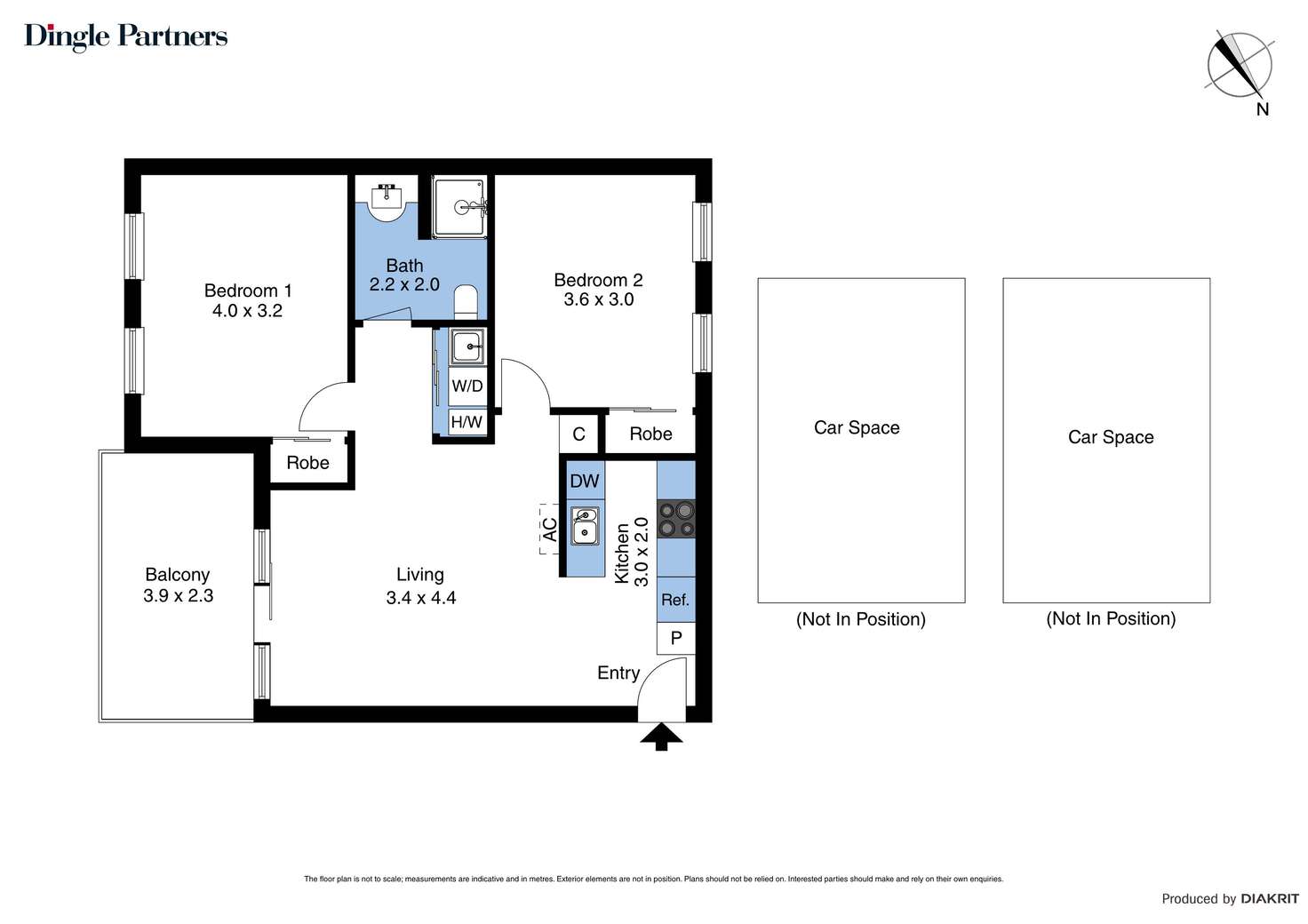 Floorplan of Homely apartment listing, 25/17-21 Blackwood Street, North Melbourne VIC 3051