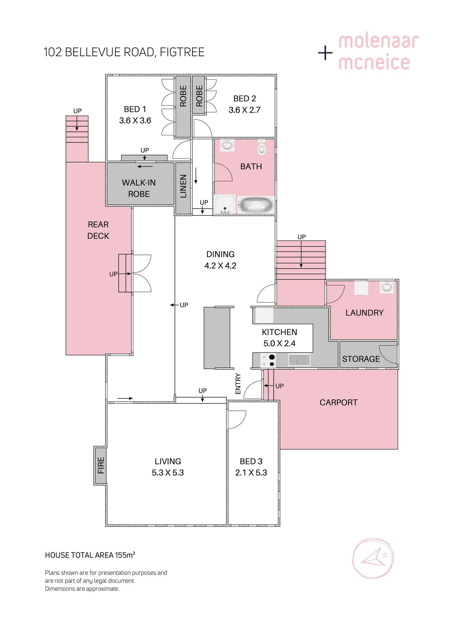 Floorplan of Homely house listing, 102 Bellevue Road, Figtree NSW 2525