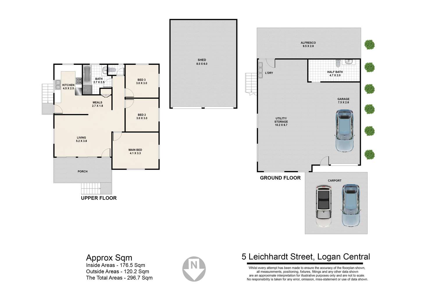 Floorplan of Homely house listing, 51 Leichhardt Street, Logan Central QLD 4114