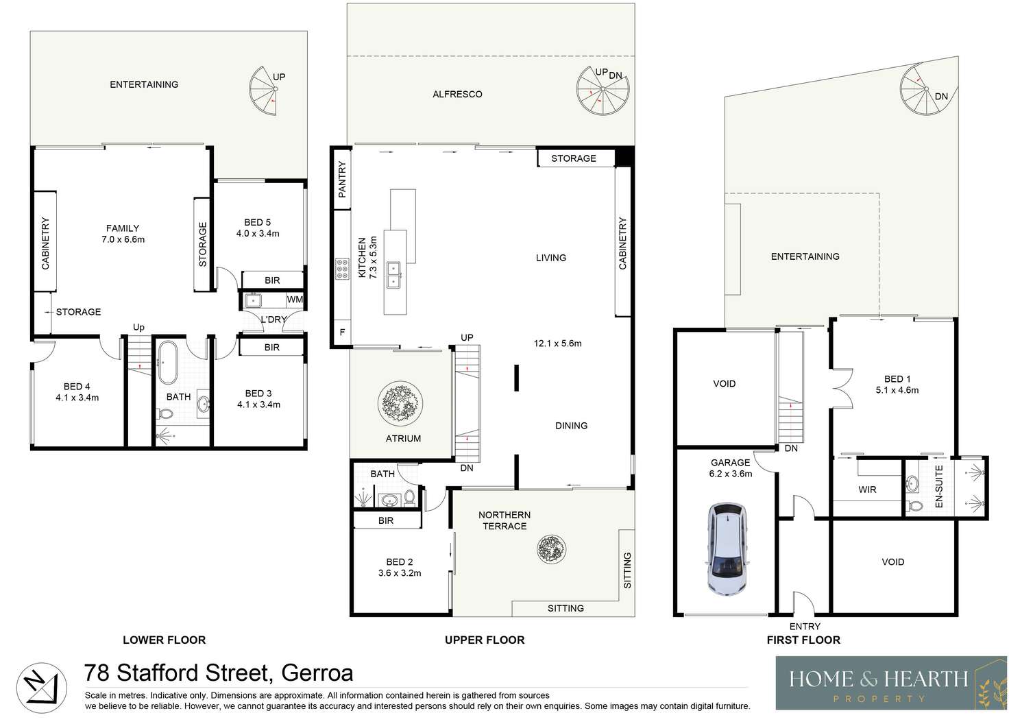 Floorplan of Homely house listing, 78 Stafford Street, Gerroa NSW 2534