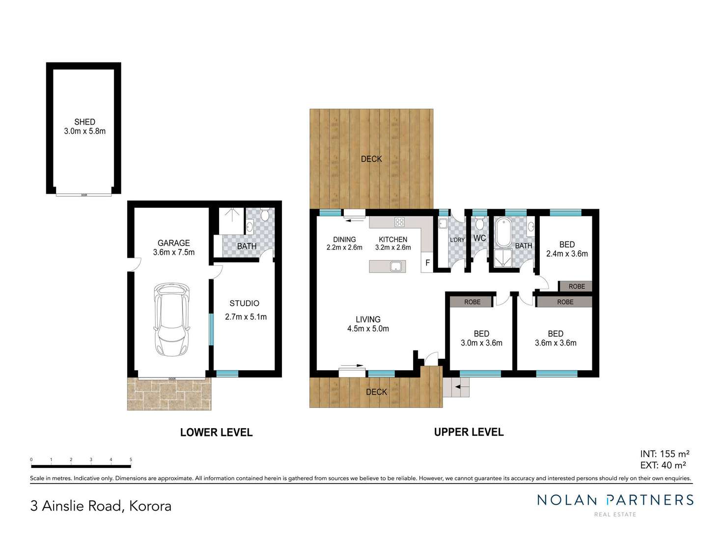 Floorplan of Homely house listing, 3 Ainslie Road, Korora NSW 2450