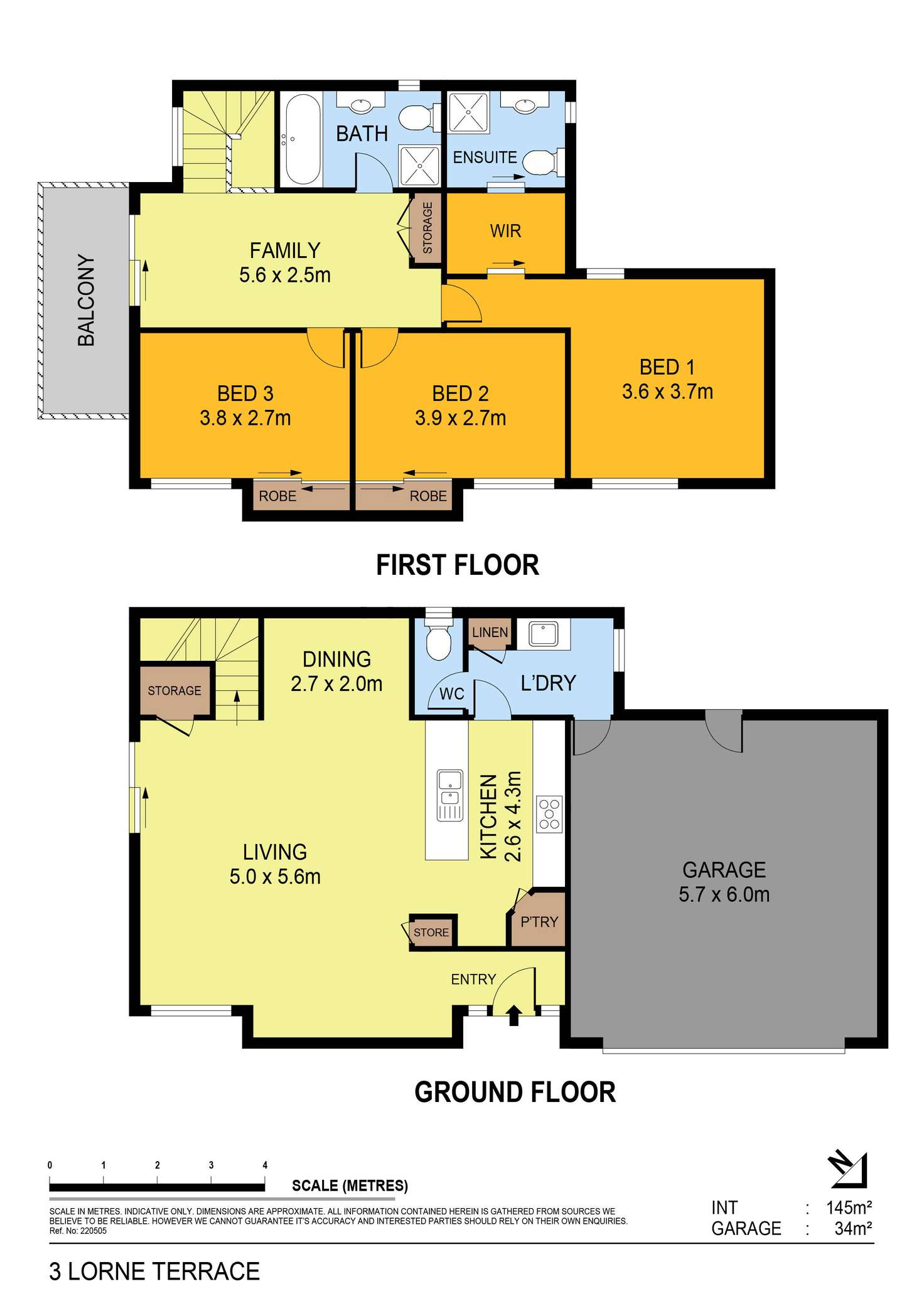 Floorplan of Homely townhouse listing, 3 Lorne Terrace, Flora Hill VIC 3550