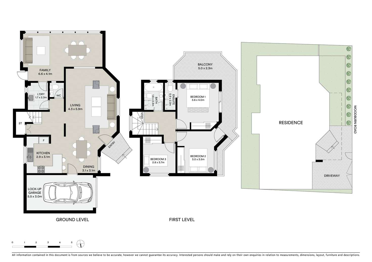 Floorplan of Homely house listing, 1A Woodburn Road, Lidcombe NSW 2141