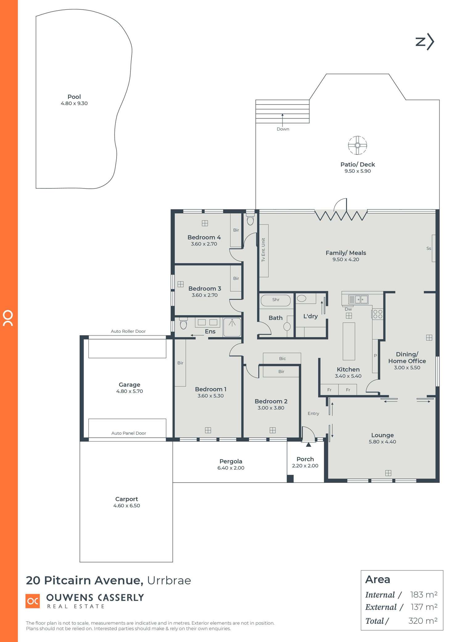 Floorplan of Homely house listing, 20 Pitcairn Avenue, Urrbrae SA 5064