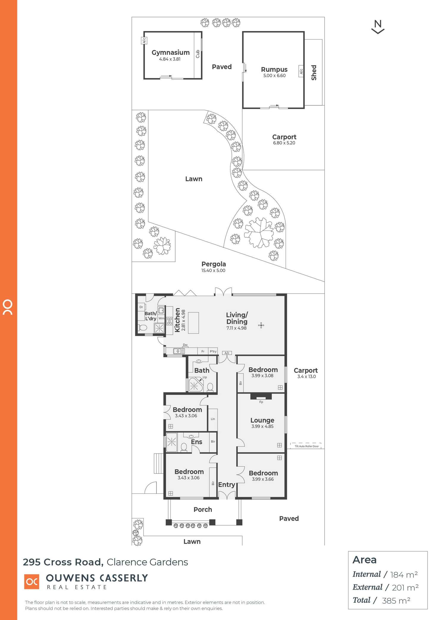 Floorplan of Homely house listing, 295 Cross Road, Clarence Gardens SA 5039