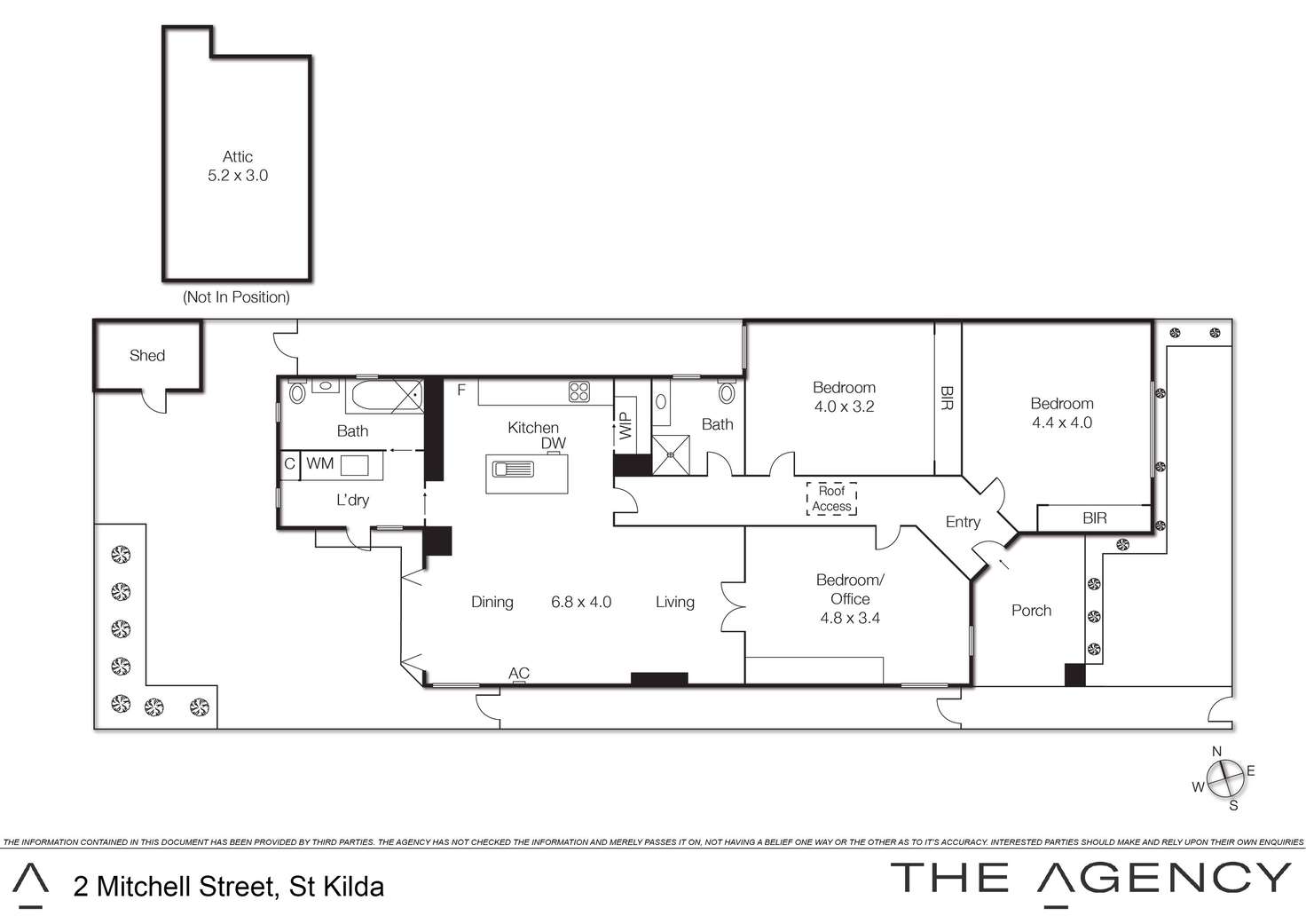 Floorplan of Homely house listing, 2 Mitchell Street, St Kilda VIC 3182
