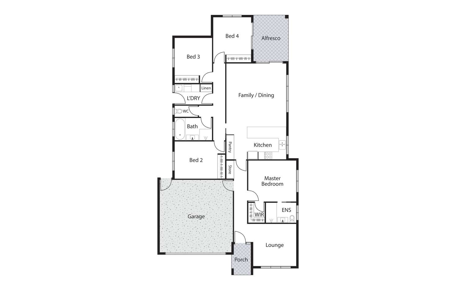Floorplan of Homely house listing, 5 Ryko Street, Strathnairn ACT 2615