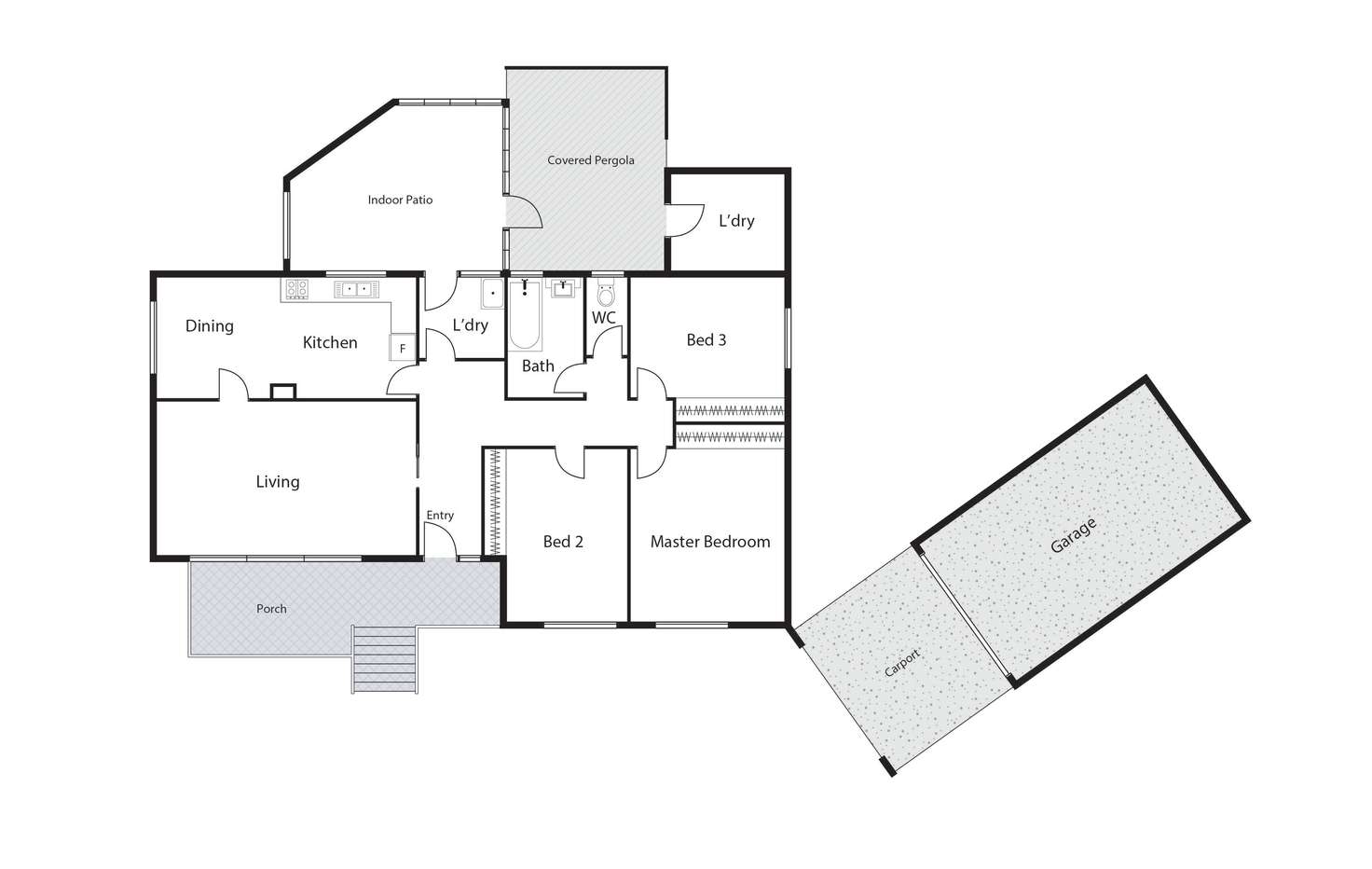 Floorplan of Homely house listing, 23 Tarraleah Crescent, Lyons ACT 2606