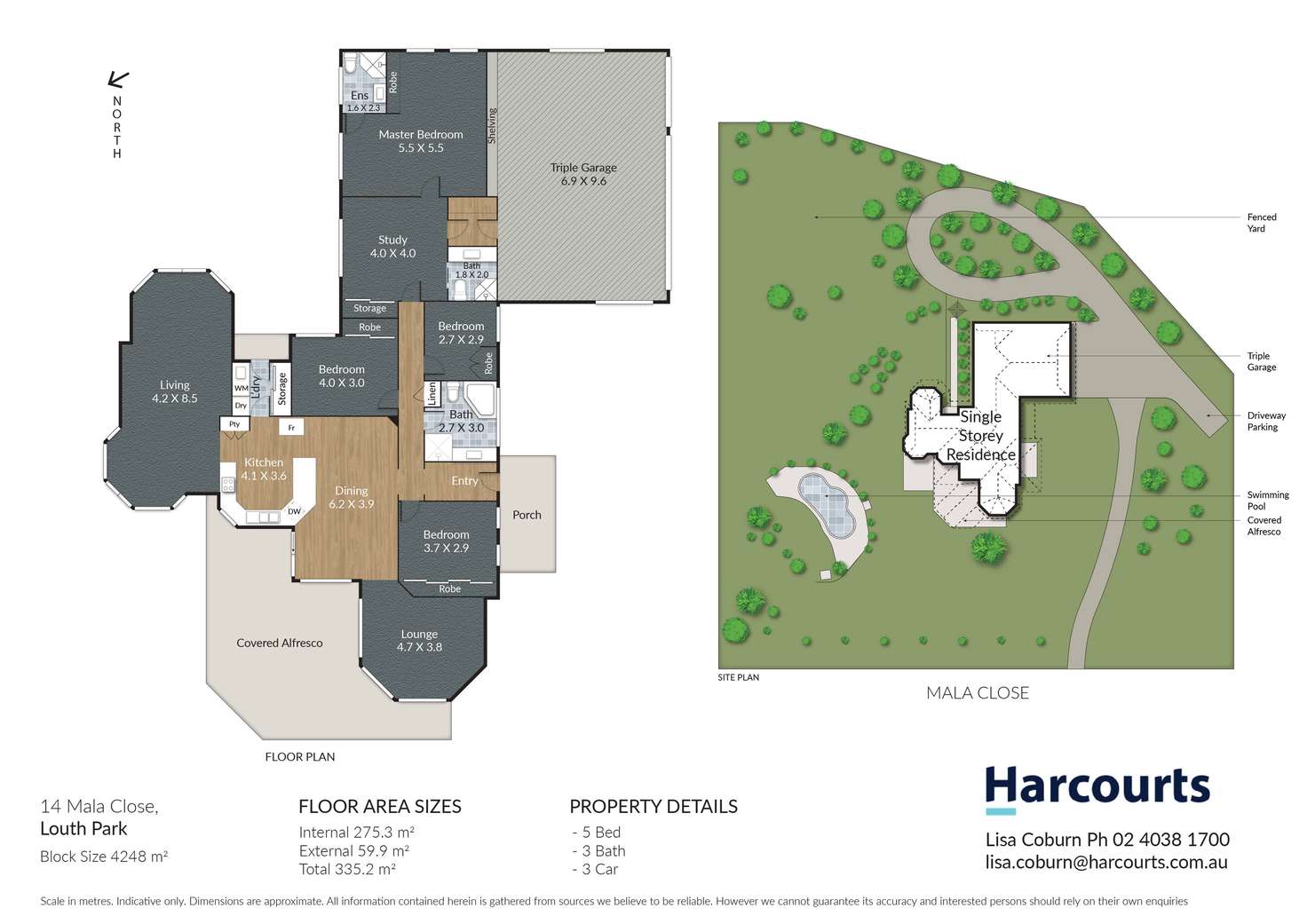 Floorplan of Homely house listing, 14 Mala Close, Louth Park NSW 2320