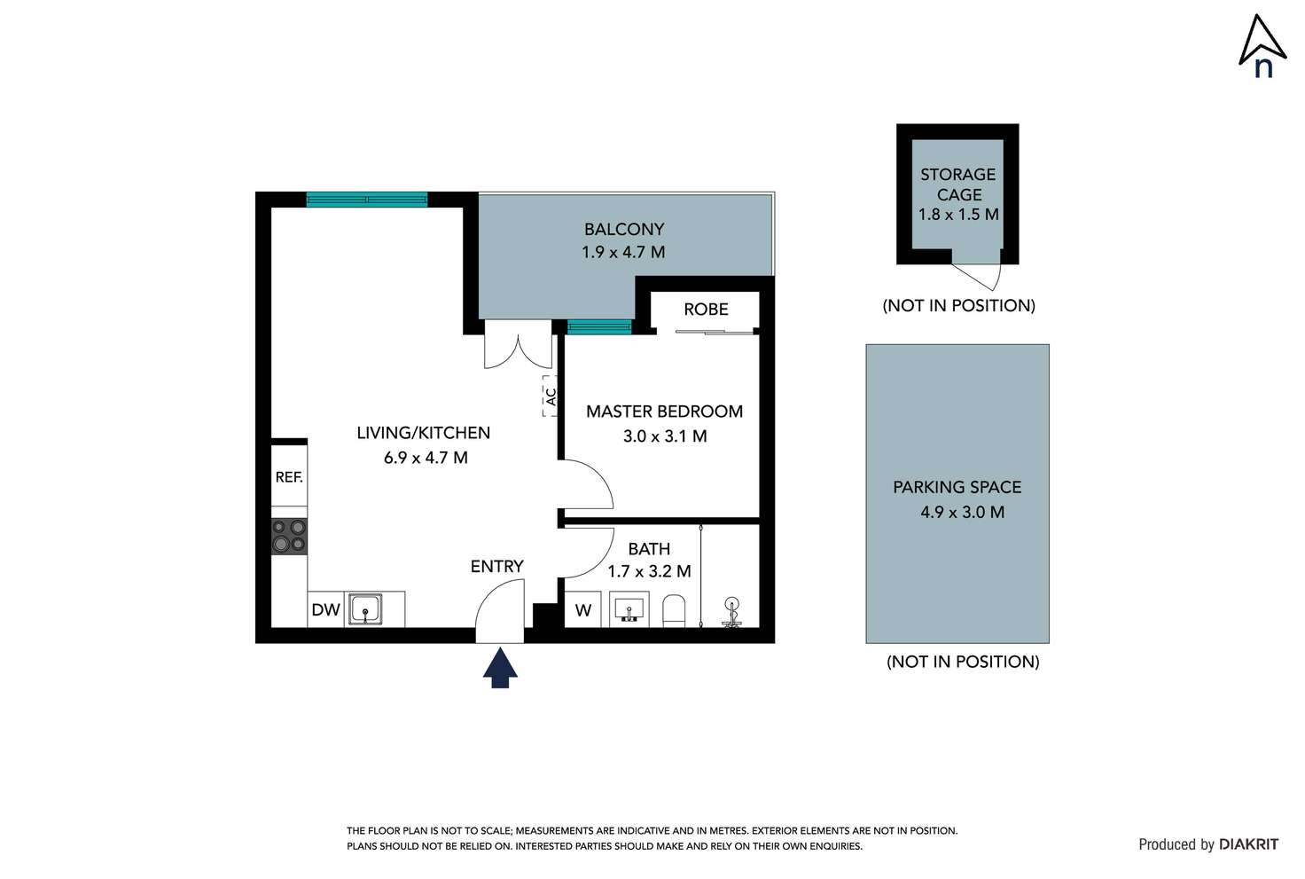 Floorplan of Homely apartment listing, 104/5 Zoe Drive, Wollert VIC 3750