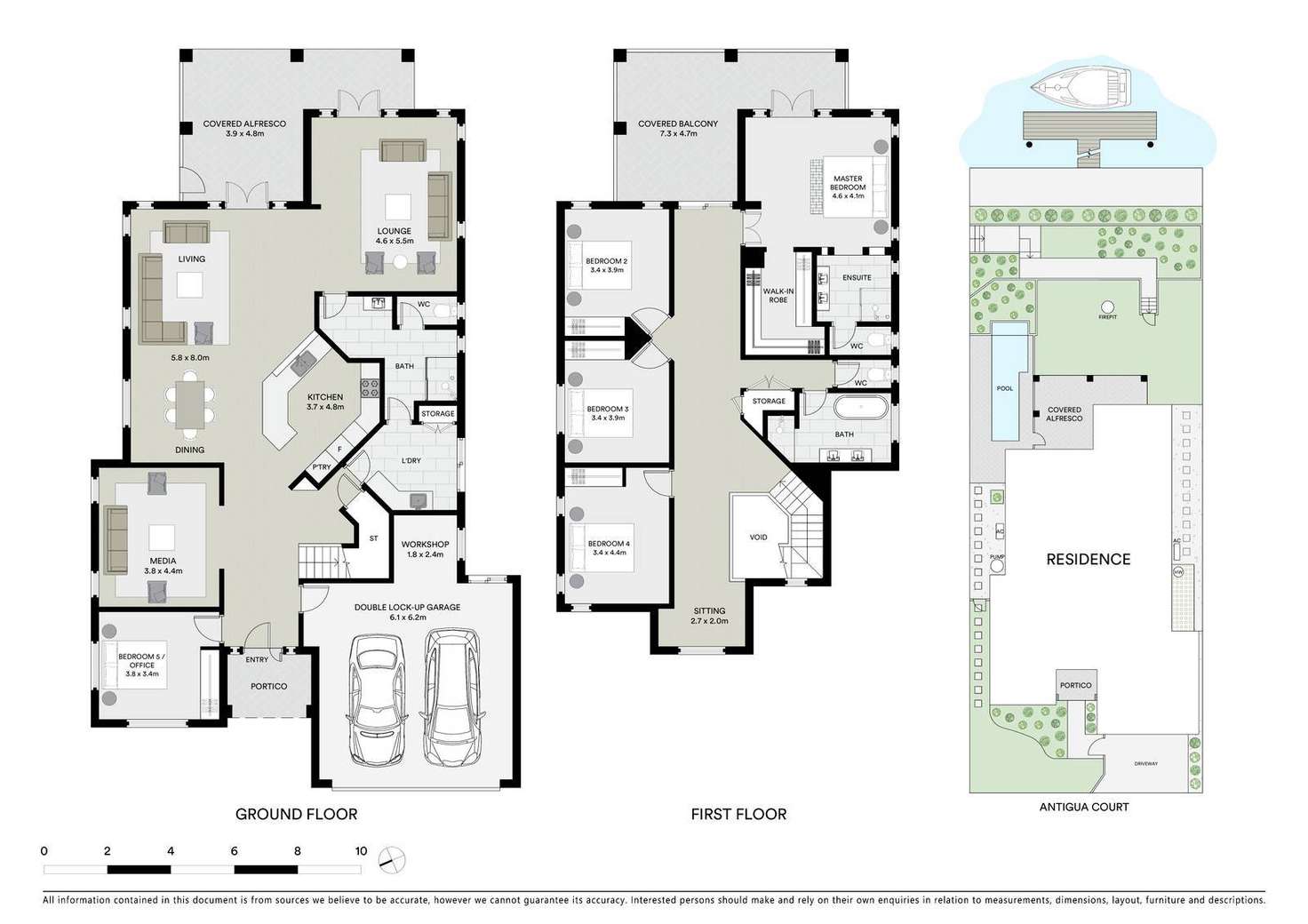 Floorplan of Homely house listing, 9 Antigua Court, Kawana Island QLD 4575