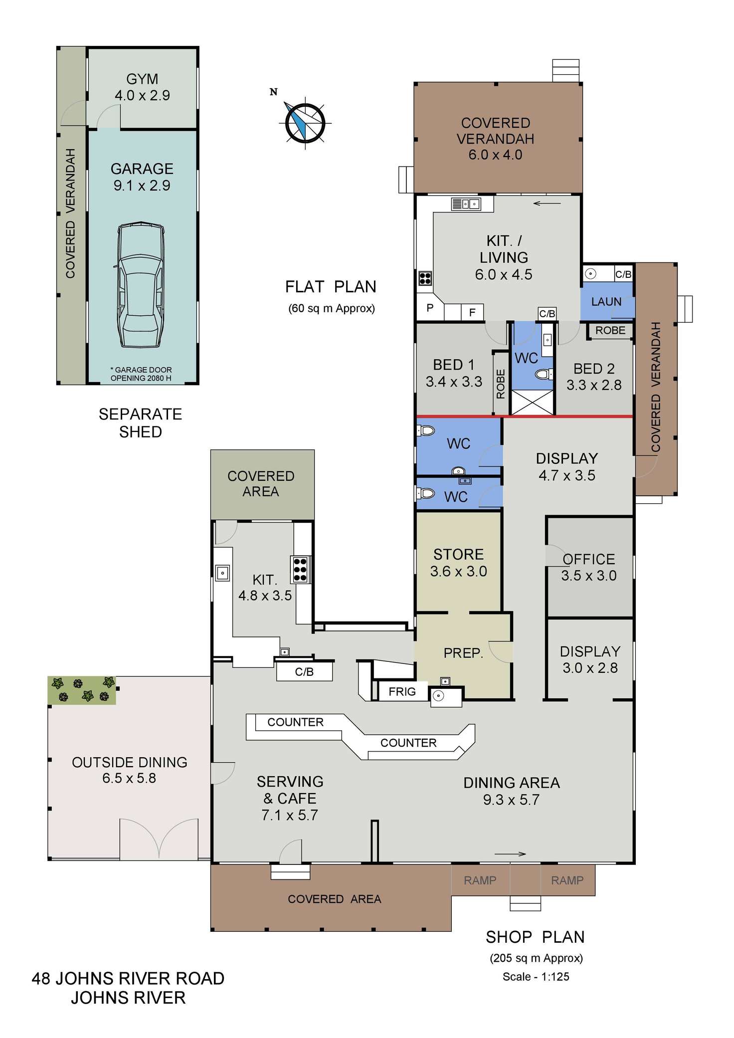 Floorplan of Homely house listing, 48 Johns River Road, Johns River NSW 2443
